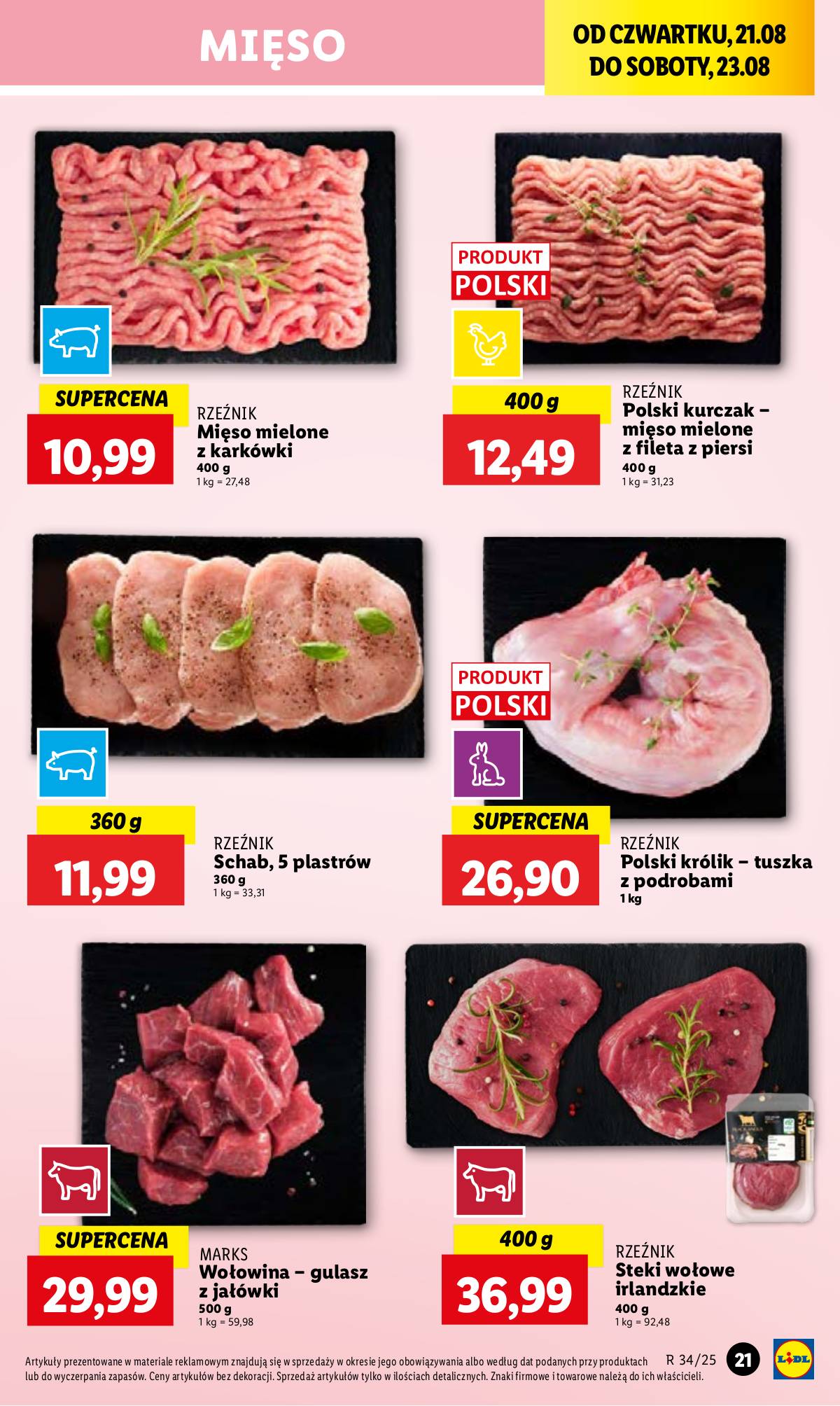 Lidl Lenkija - OFERTA WAŻNA 21.08 DO 23.08 27 puslapis