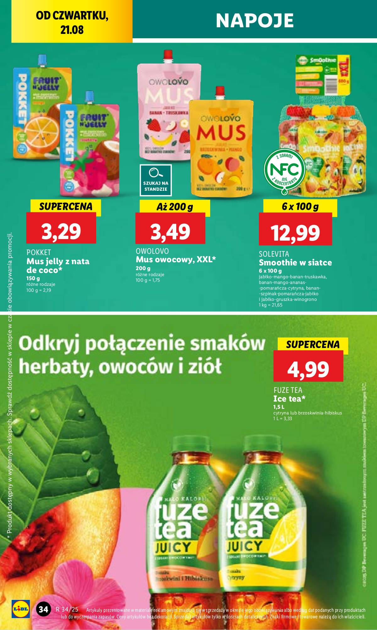 Lidl Lenkija - OFERTA WAŻNA 21.08 DO 23.08 44 puslapis
