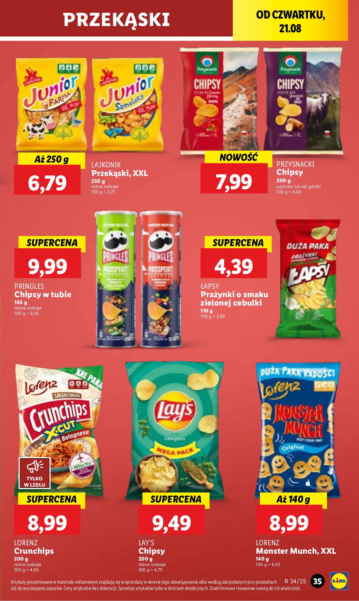 Lidl Lenkija - OFERTA WAŻNA 21.08 DO 23.08 45 puslapis
