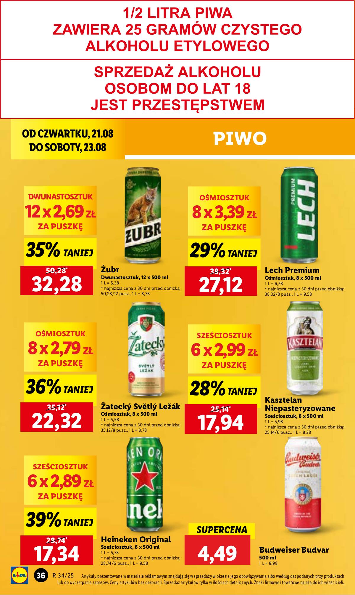 Lidl Lenkija - OFERTA WAŻNA 21.08 DO 23.08 46 puslapis