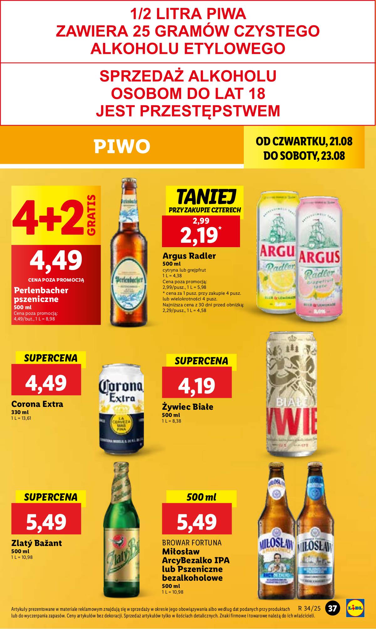 Lidl Lenkija - OFERTA WAŻNA 21.08 DO 23.08 47 puslapis