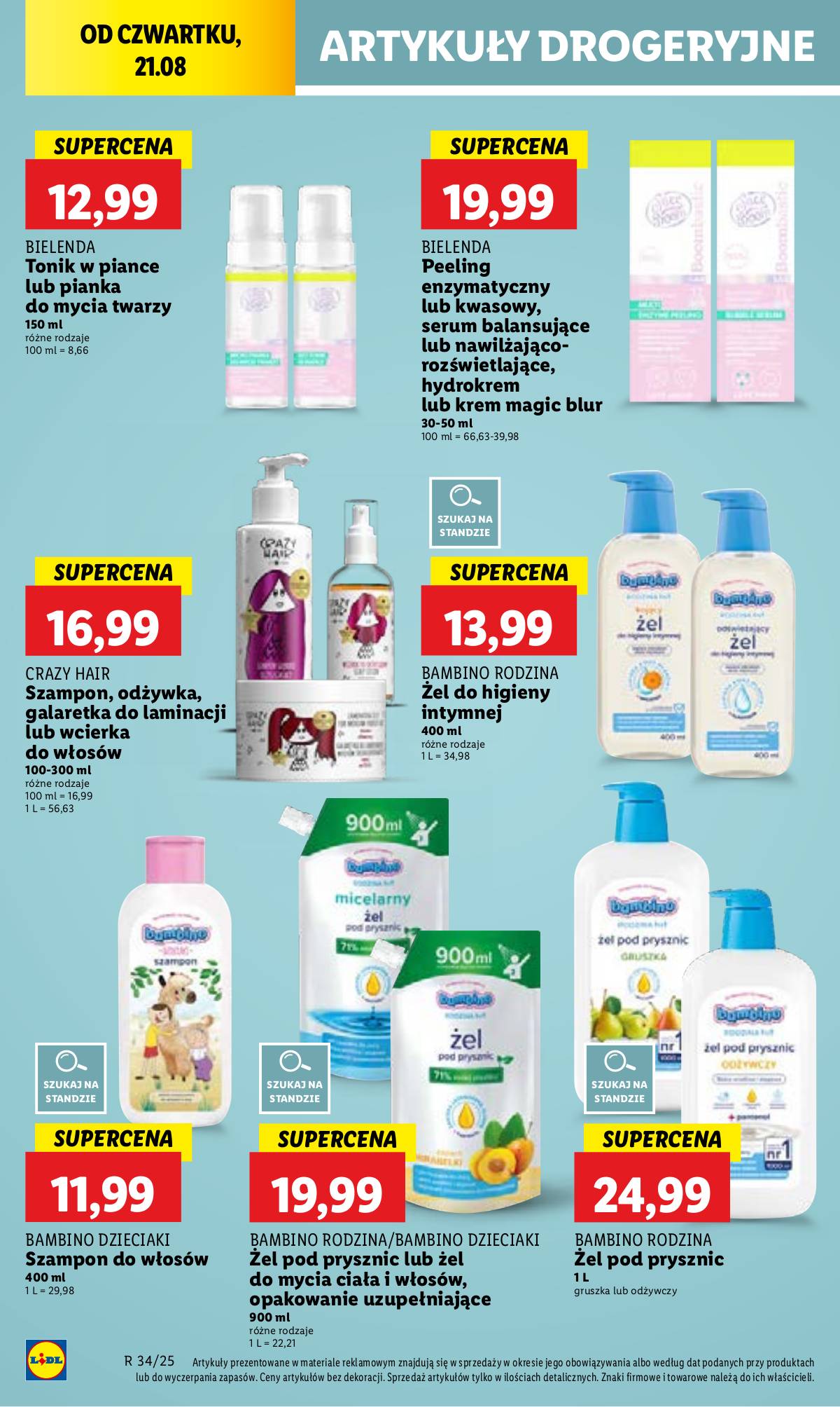 Lidl Lenkija - OFERTA WAŻNA 21.08 DO 23.08 54 puslapis