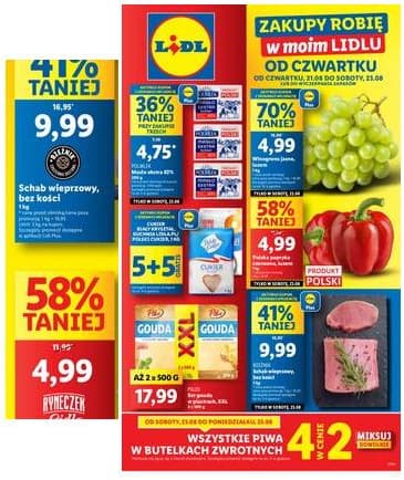 Lidl Lenkija - OFERTA WAŻNA 21.08 DO 23.08 2025-08-21 – 2025-08-23