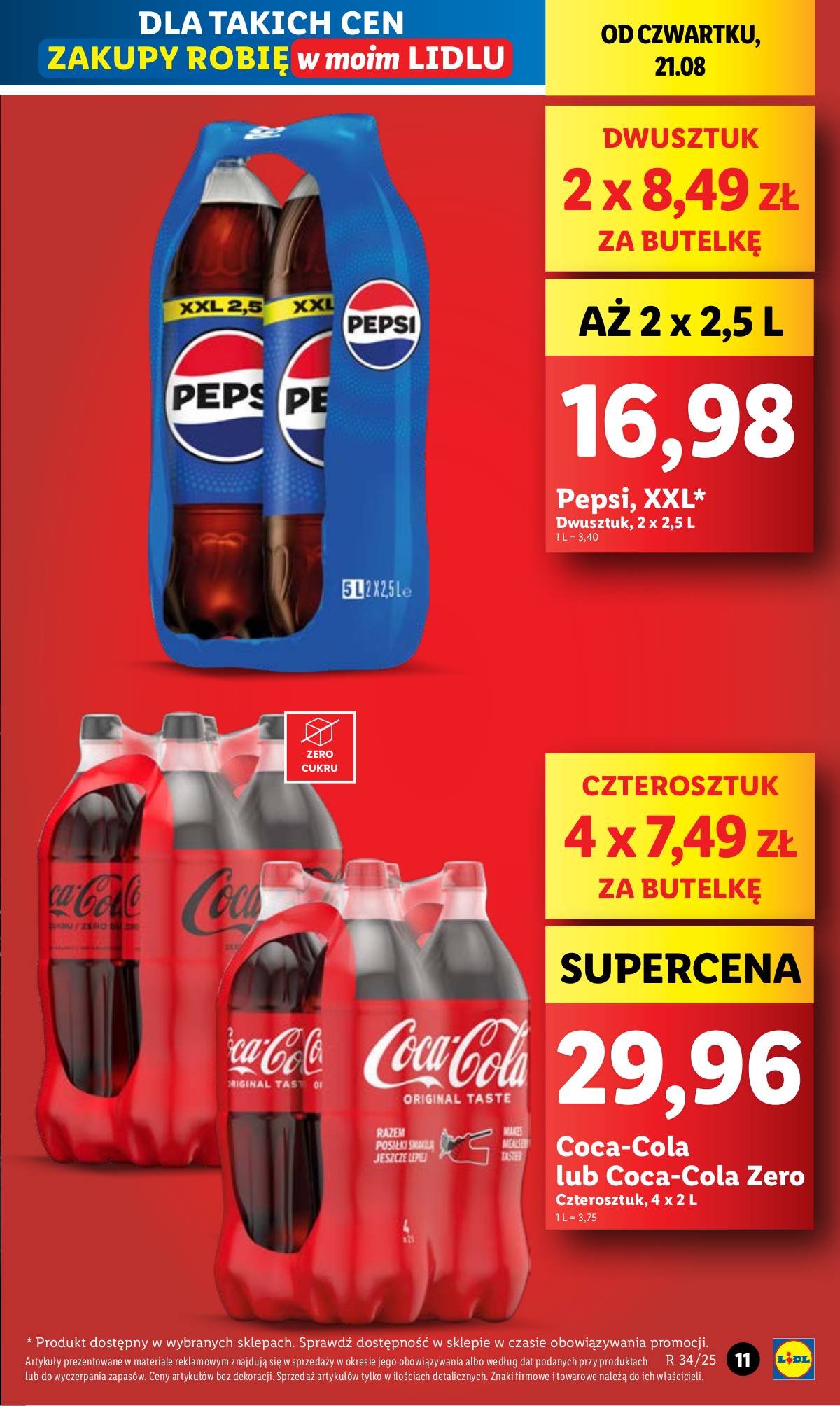 Lidl Lenkija - OFERTA WAŻNA 21.08 DO 23.08 11 puslapis