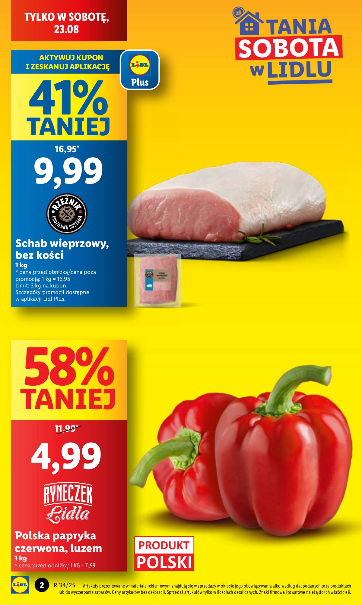 Lidl Lenkija - OFERTA WAŻNA 21.08 DO 23.08 2 puslapis