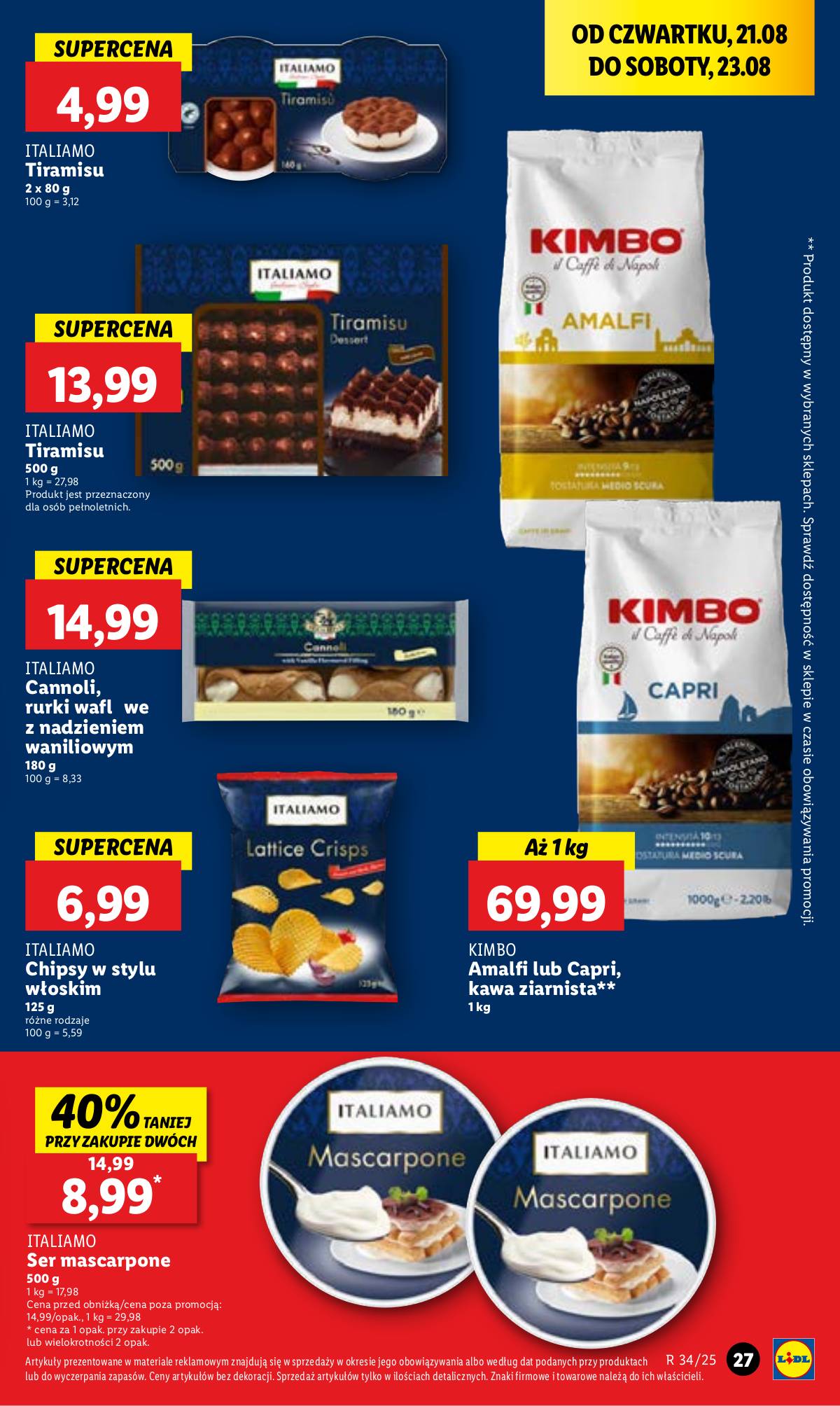 Lidl Lenkija - OFERTA WAŻNA 21.08 DO 23.08 33 puslapis