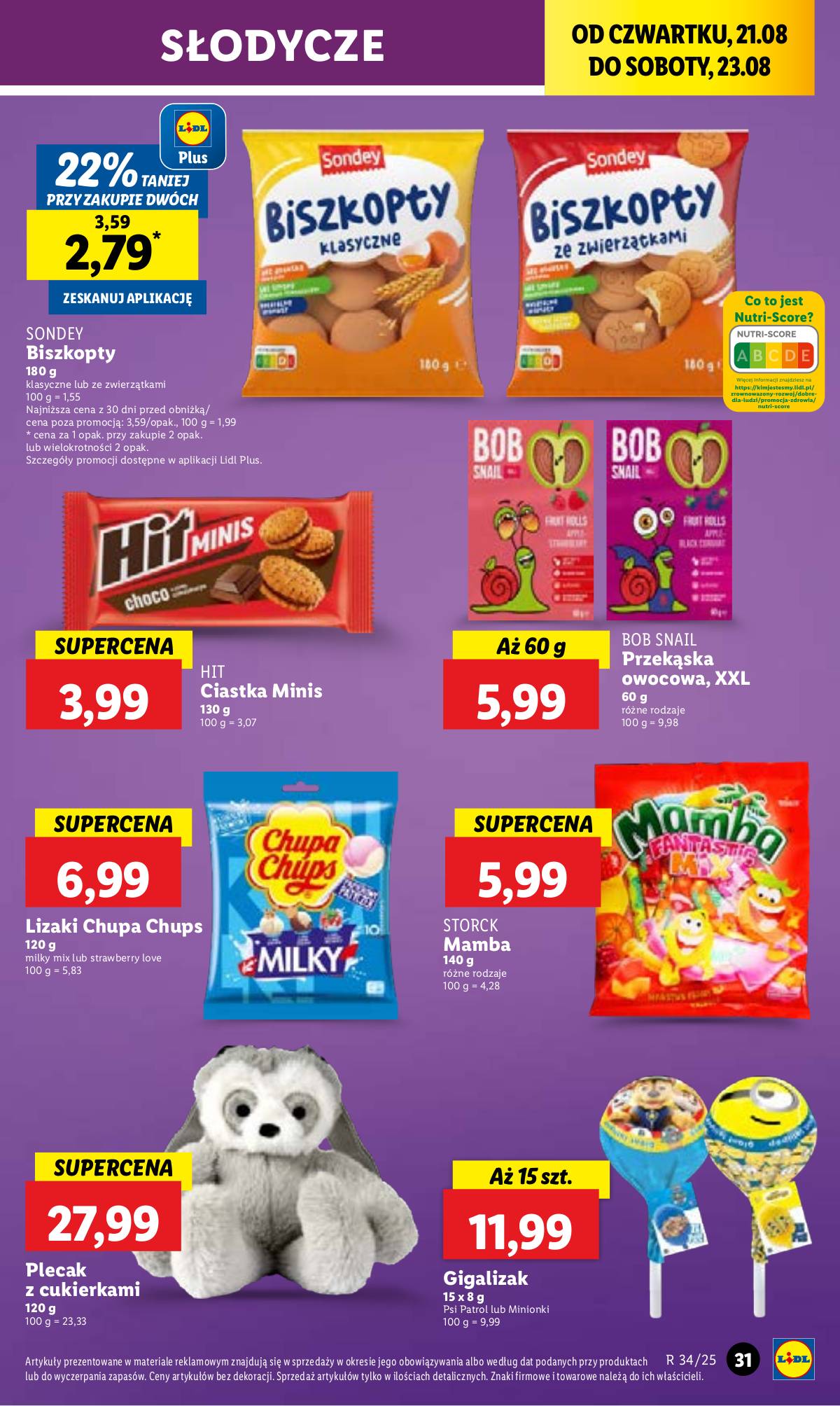 Lidl Lenkija - OFERTA WAŻNA 21.08 DO 23.08 39 puslapis