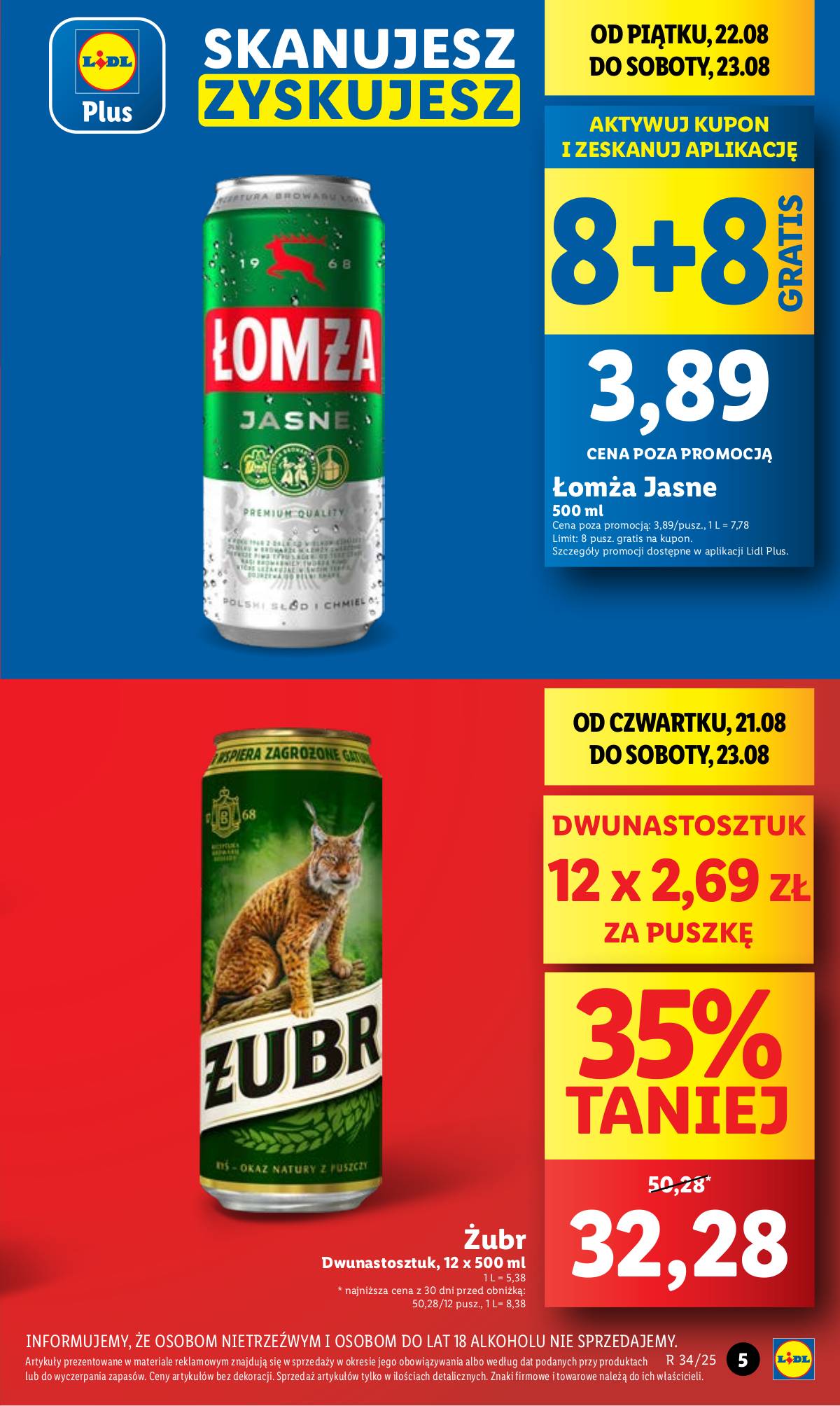 Lidl Lenkija - OFERTA WAŻNA 21.08 DO 23.08 5 puslapis