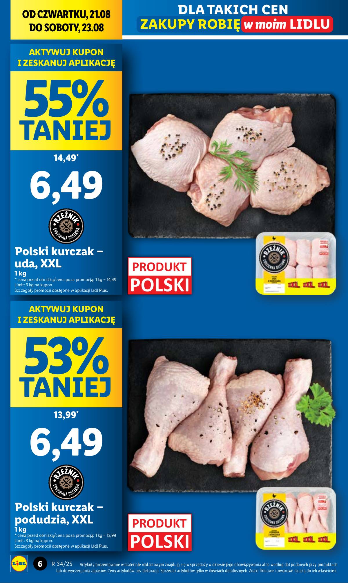 Lidl Lenkija - OFERTA WAŻNA 21.08 DO 23.08 6 puslapis