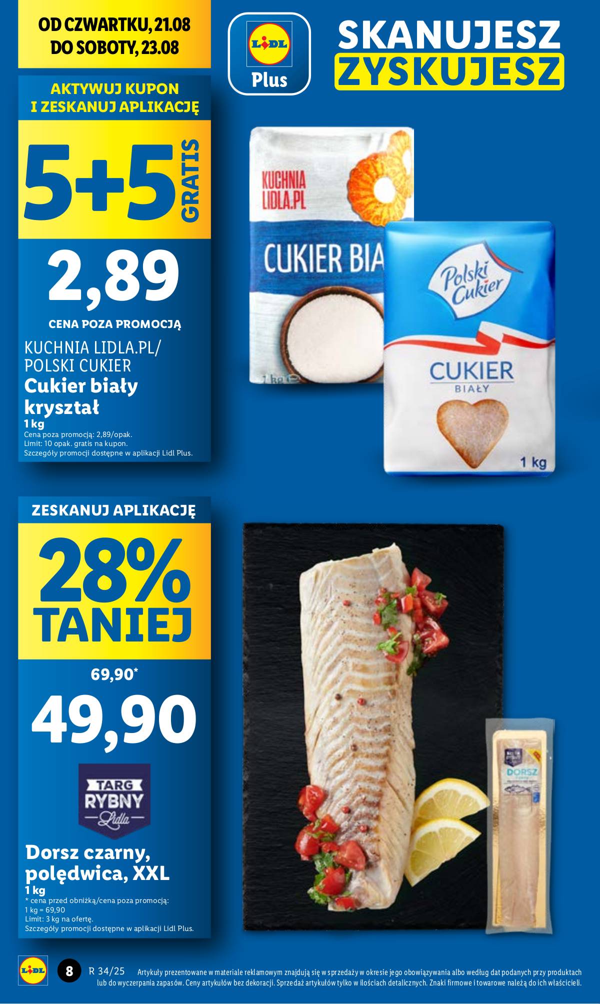 Lidl Lenkija - OFERTA WAŻNA 21.08 DO 23.08 8 puslapis