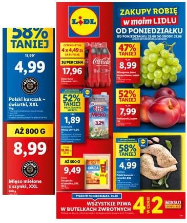 Lidl Lenkija - OFERTA WAŻNA 25.08 DO 27.08 2025-08-25 – 2025-08-27