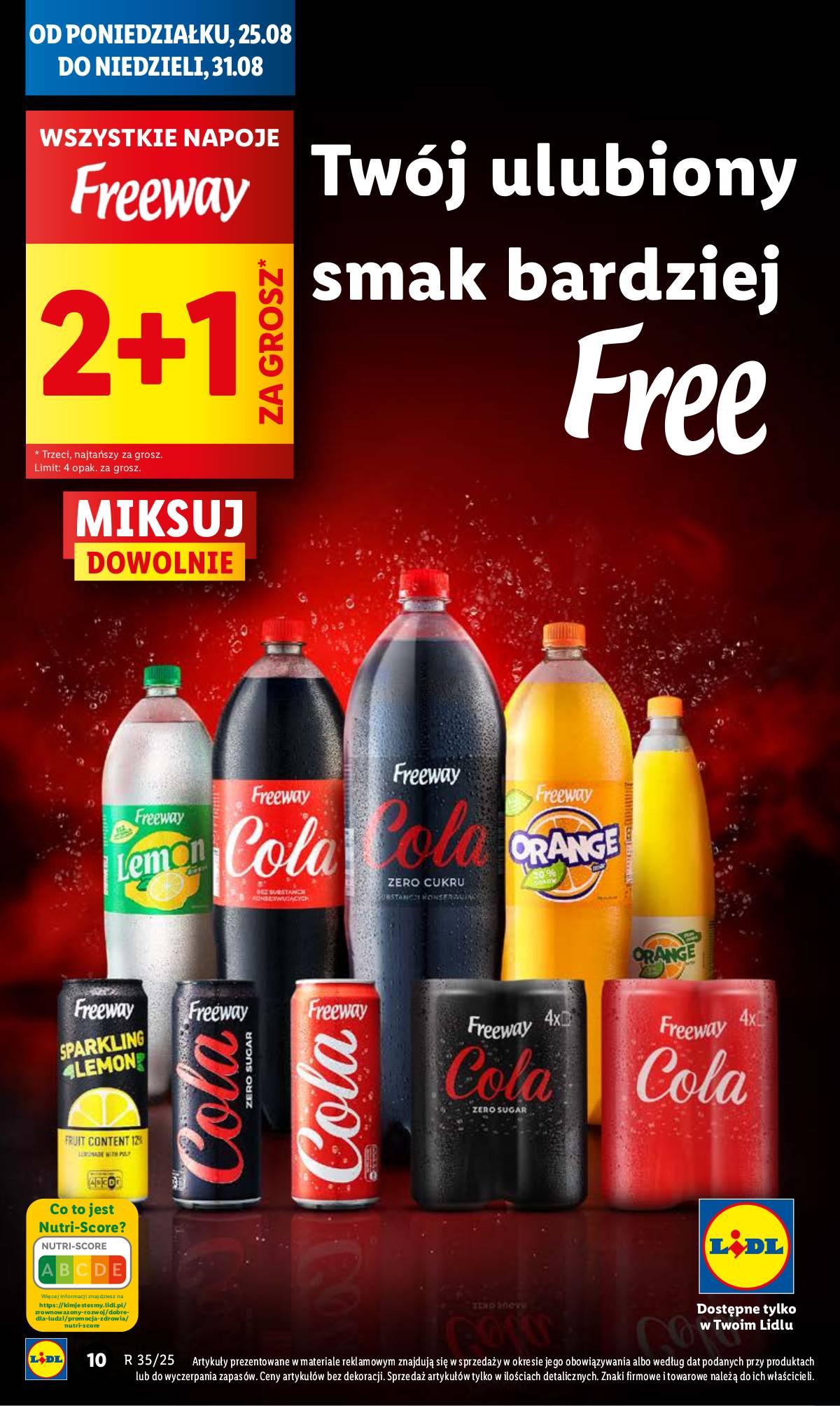 Lidl Lenkija - OFERTA WAŻNA 25.08 DO 27.08 10 puslapis