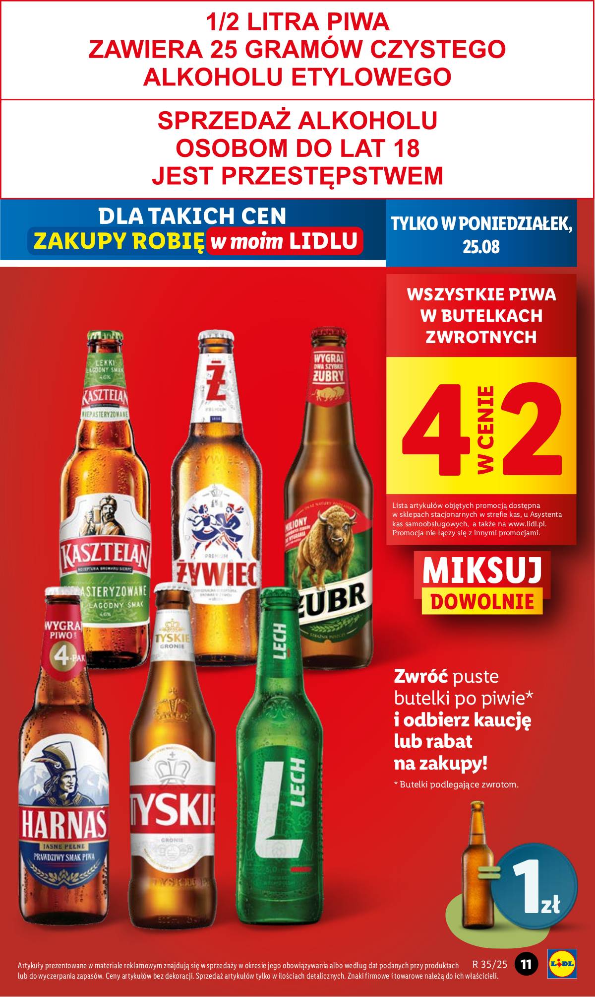 Lidl Lenkija - OFERTA WAŻNA 25.08 DO 27.08 11 puslapis