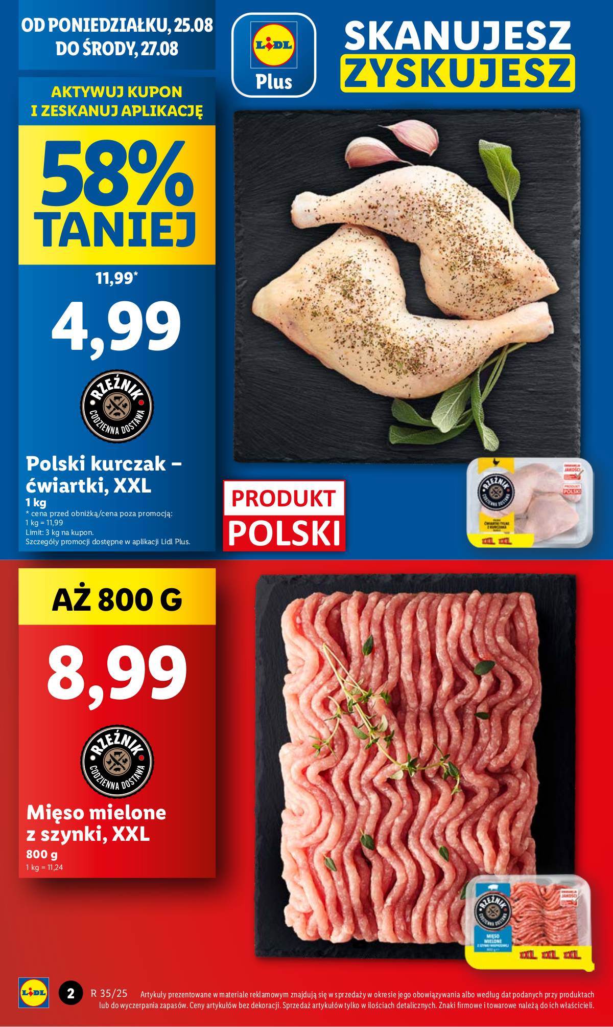 Lidl Lenkija - OFERTA WAŻNA 25.08 DO 27.08 2 puslapis