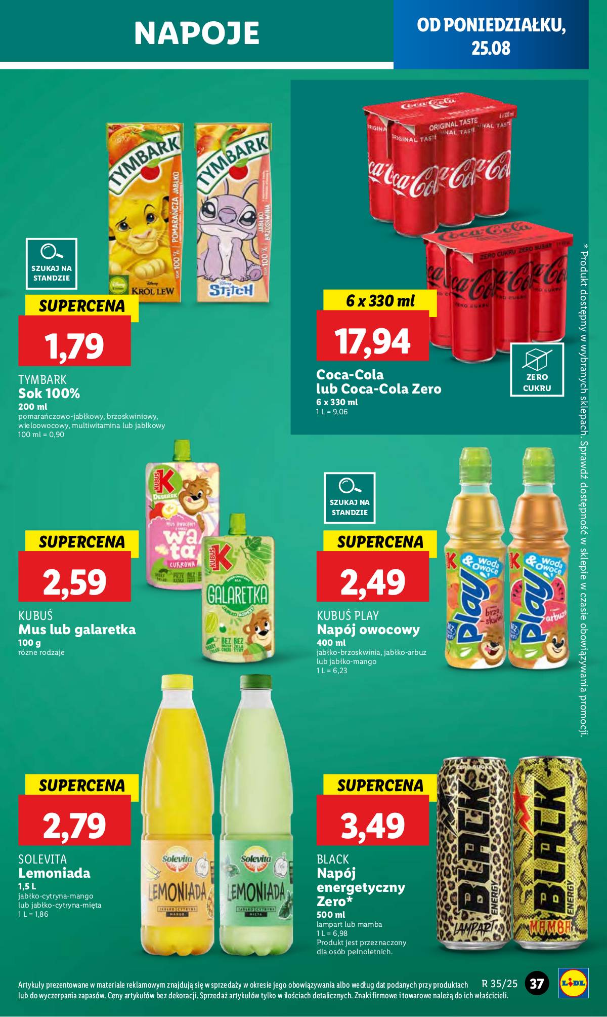 Lidl Lenkija - OFERTA WAŻNA 25.08 DO 27.08 43 puslapis