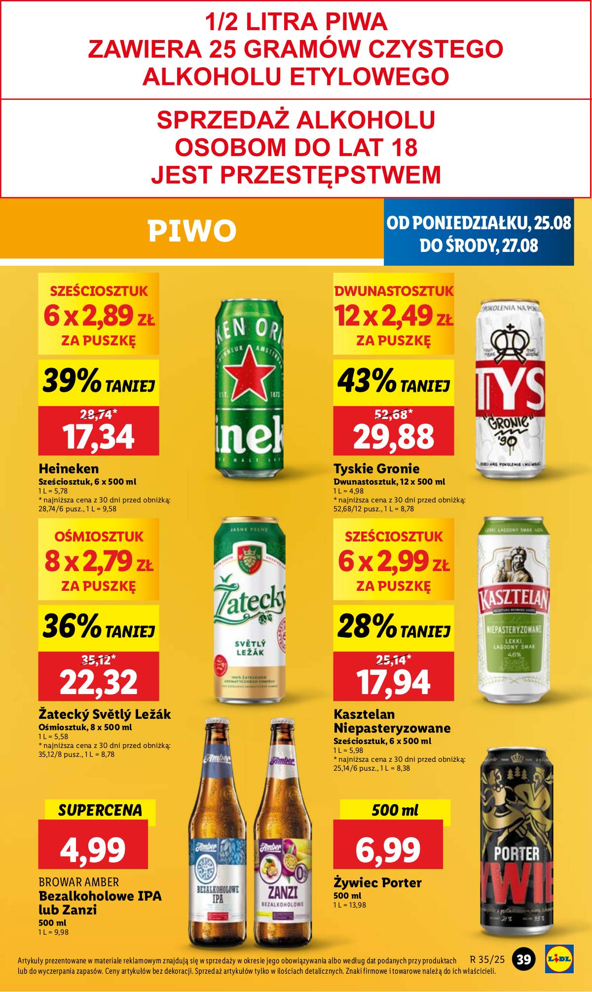 Lidl Lenkija - OFERTA WAŻNA 25.08 DO 27.08 45 puslapis