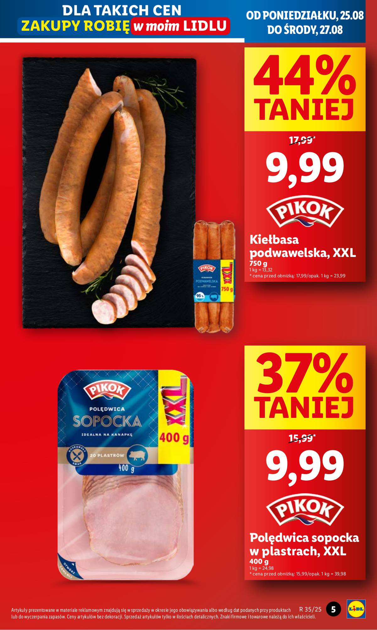 Lidl Lenkija - OFERTA WAŻNA 25.08 DO 27.08 5 puslapis