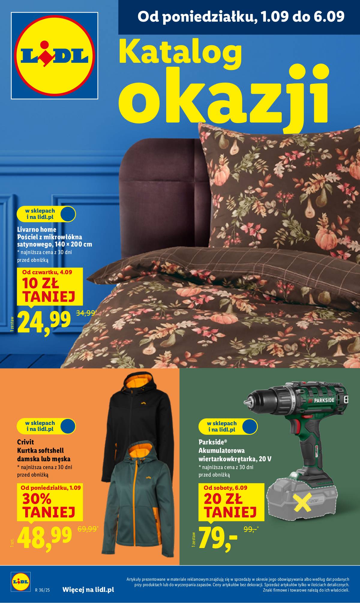 Lidl Lenkija - OFERTA WAŻNA OD 1.09 1 puslapis