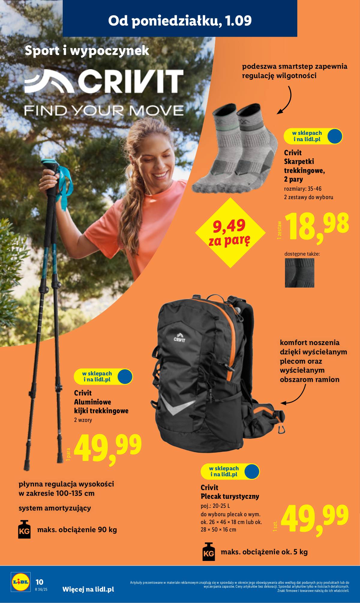 Lidl Lenkija - OFERTA WAŻNA OD 1.09 10 puslapis