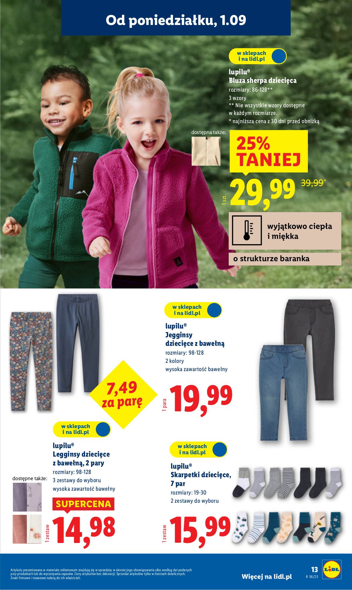 Lidl Lenkija - OFERTA WAŻNA OD 1.09 13 puslapis