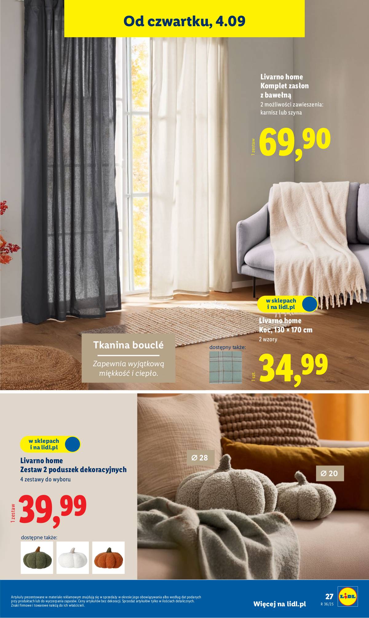 Lidl Lenkija - OFERTA WAŻNA OD 1.09 29 puslapis