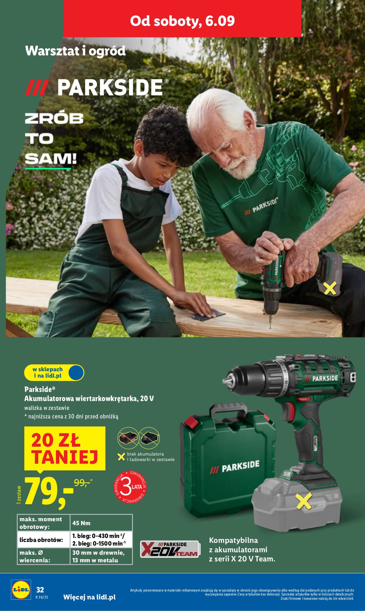 Lidl Lenkija - OFERTA WAŻNA OD 1.09 34 puslapis