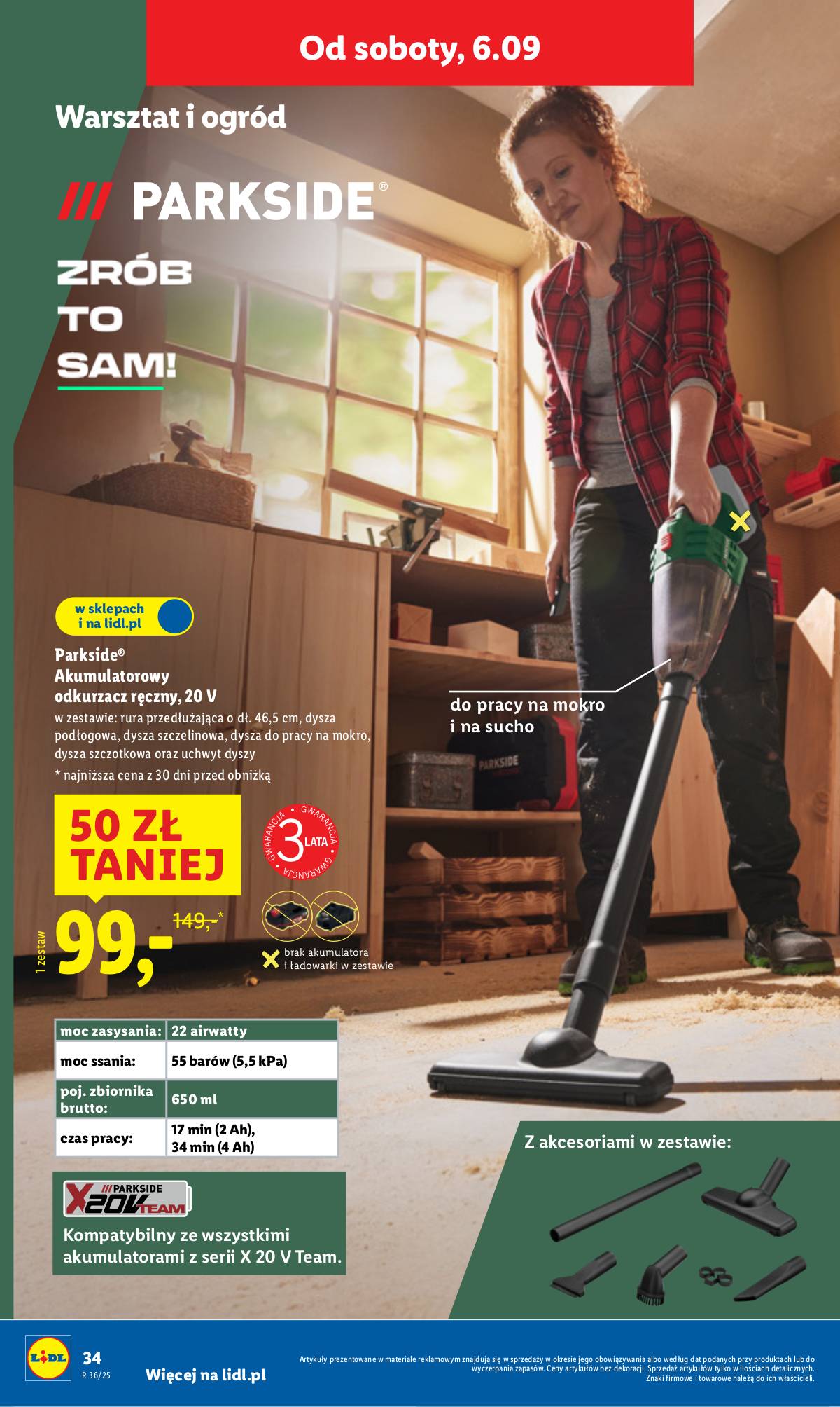 Lidl Lenkija - OFERTA WAŻNA OD 1.09 36 puslapis