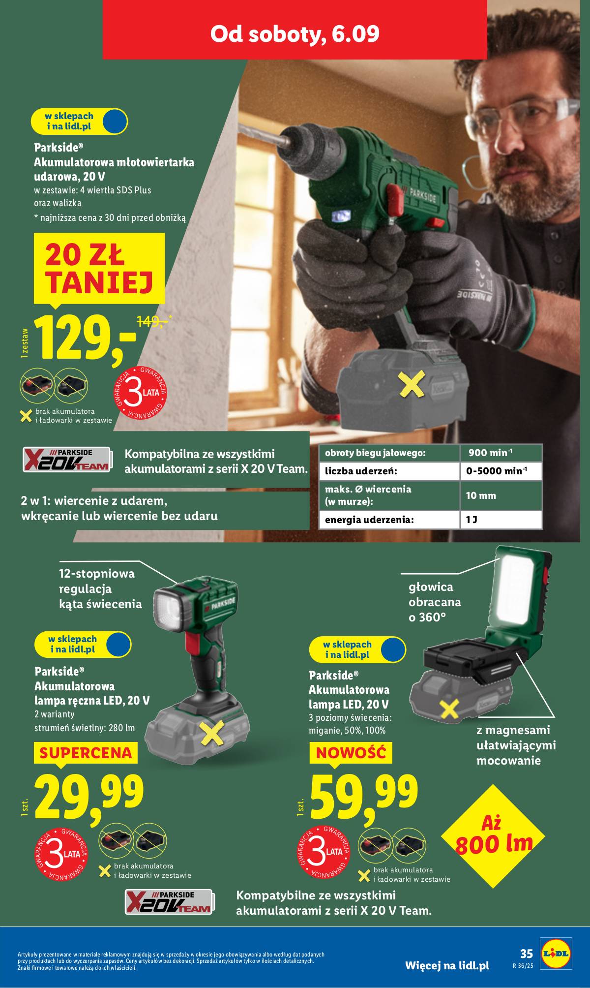 Lidl Lenkija - OFERTA WAŻNA OD 1.09 37 puslapis