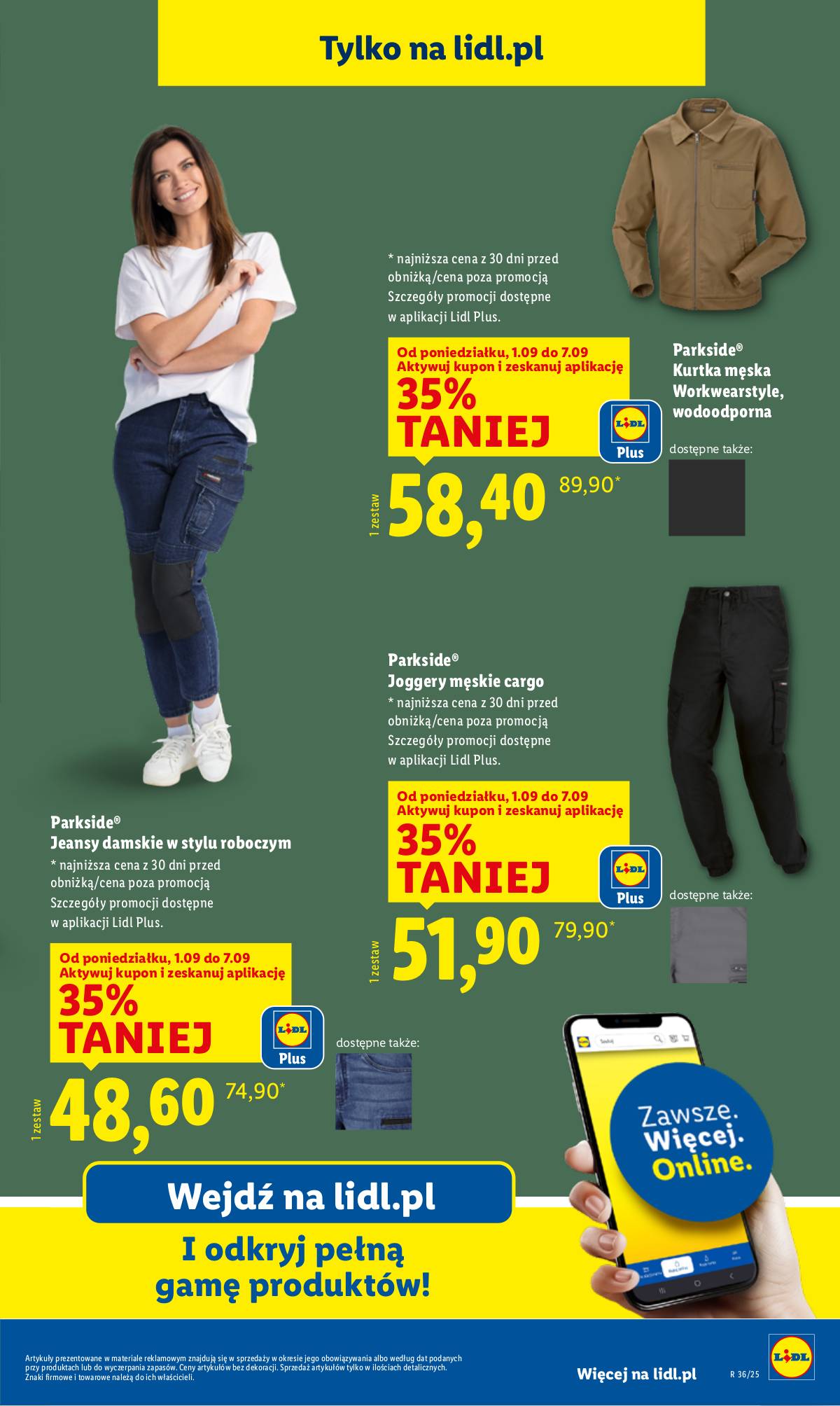 Lidl Lenkija - OFERTA WAŻNA OD 1.09 43 puslapis