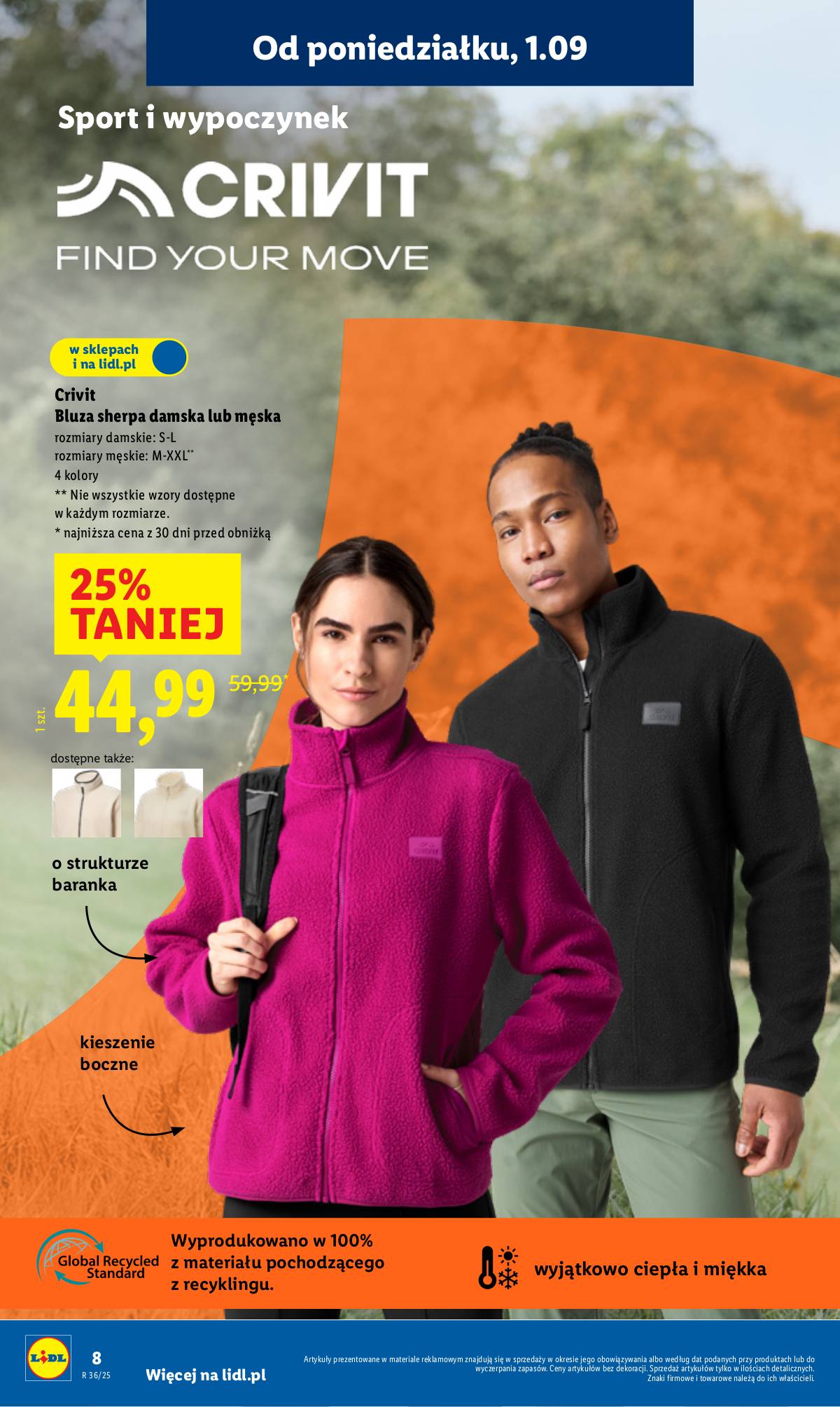 Lidl Lenkija - OFERTA WAŻNA OD 1.09 8 puslapis