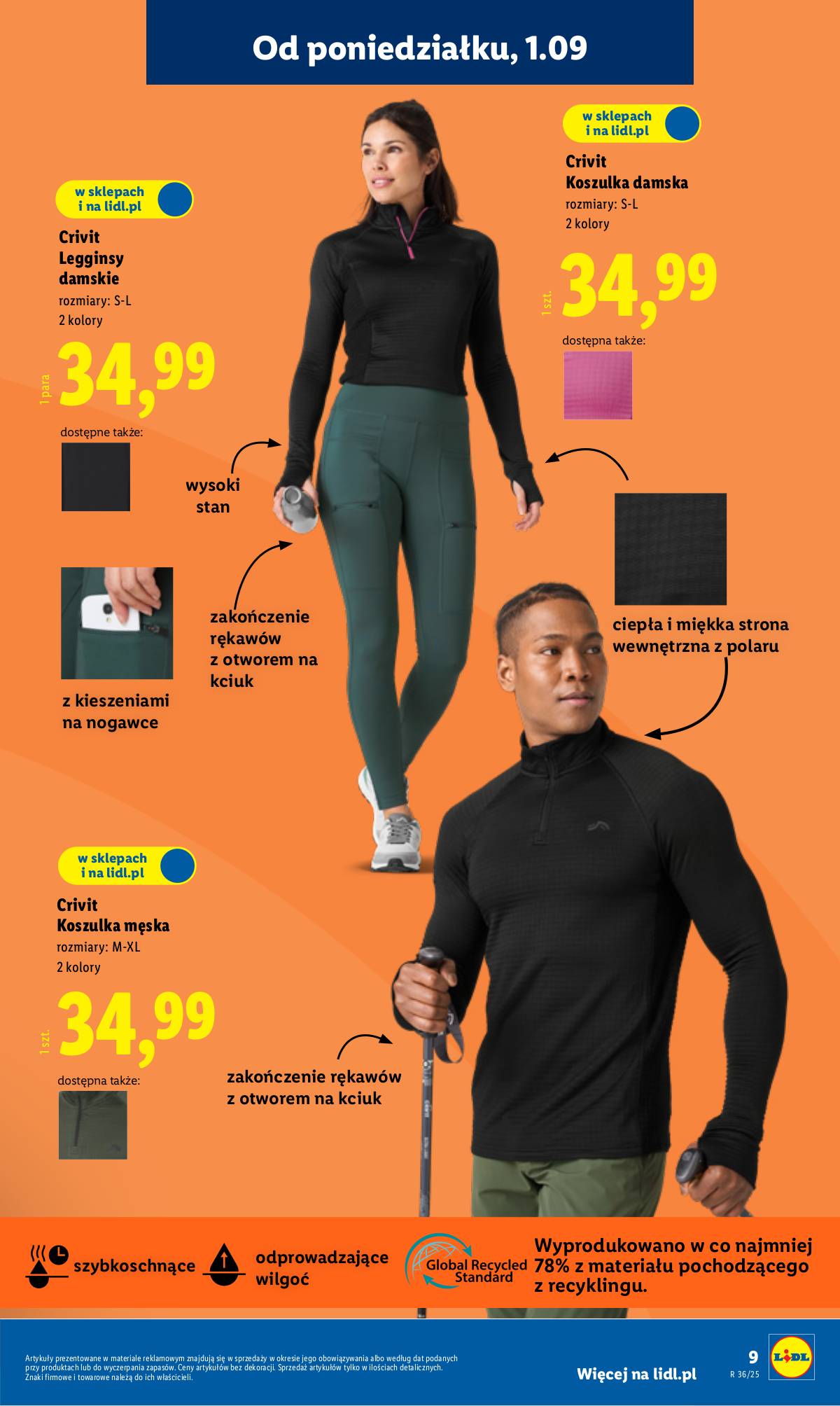 Lidl Lenkija - OFERTA WAŻNA OD 1.09 9 puslapis