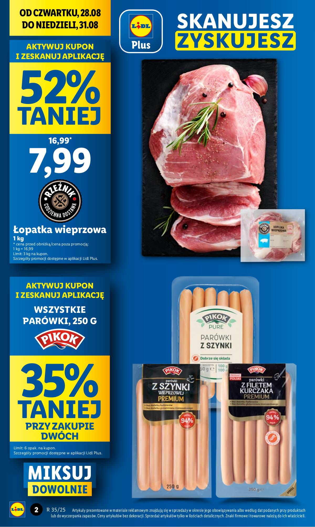Lidl Lenkija - OFERTA WAŻNA 28.08 DO 31.08 2 puslapis