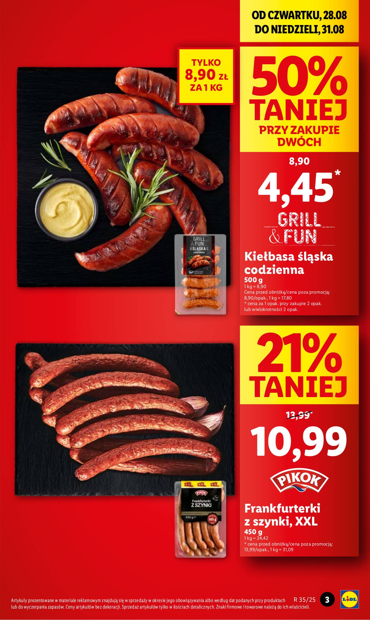 Lidl Lenkija - OFERTA WAŻNA 28.08 DO 31.08 3 puslapis