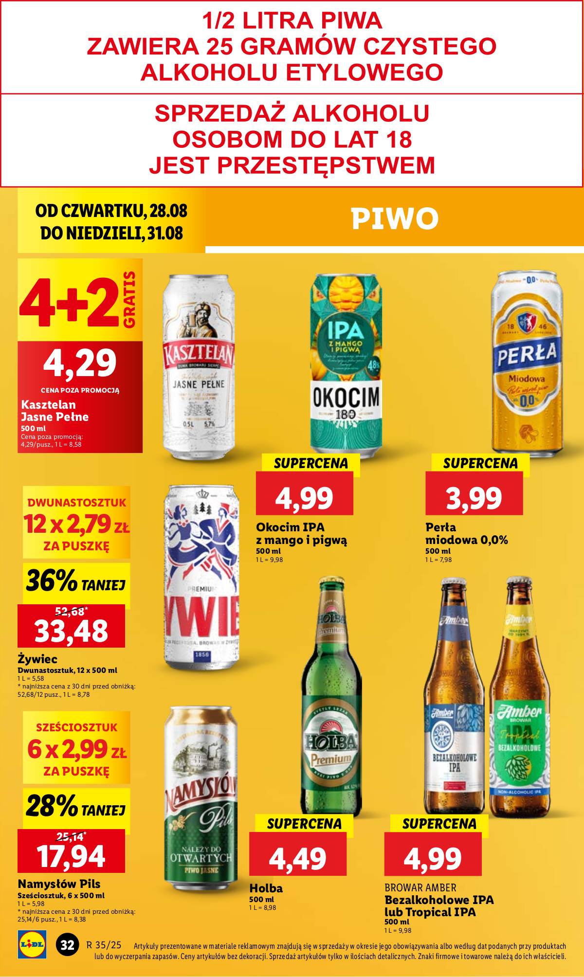 Lidl Lenkija - OFERTA WAŻNA 28.08 DO 31.08 36 puslapis