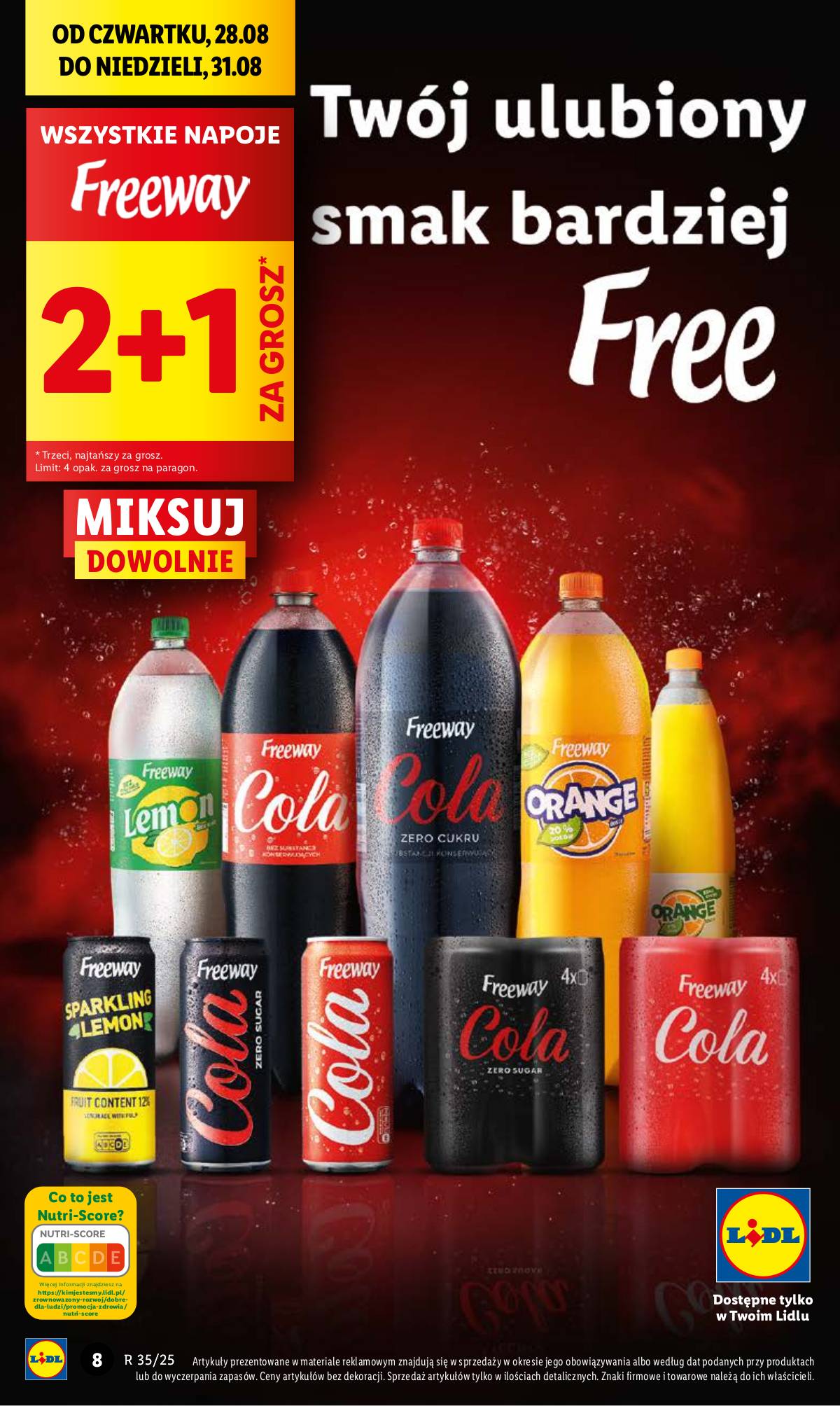 Lidl Lenkija - OFERTA WAŻNA 28.08 DO 31.08 8 puslapis
