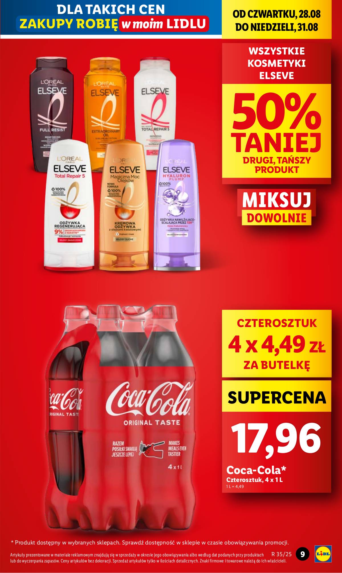 Lidl Lenkija - OFERTA WAŻNA 28.08 DO 31.08 9 puslapis