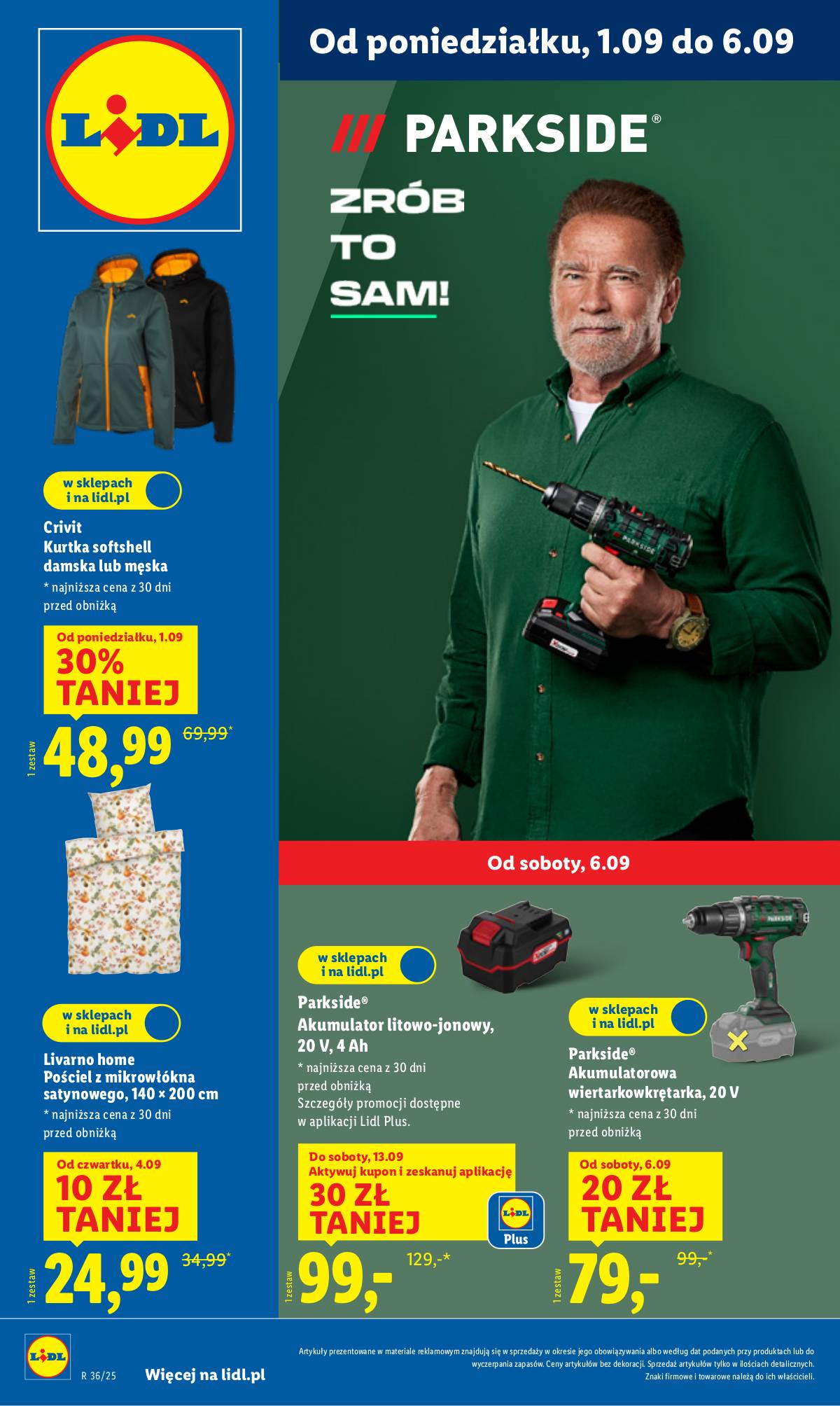 Lidl Lenkija - OFERTA WAŻNA OD 1.09 1 puslapis