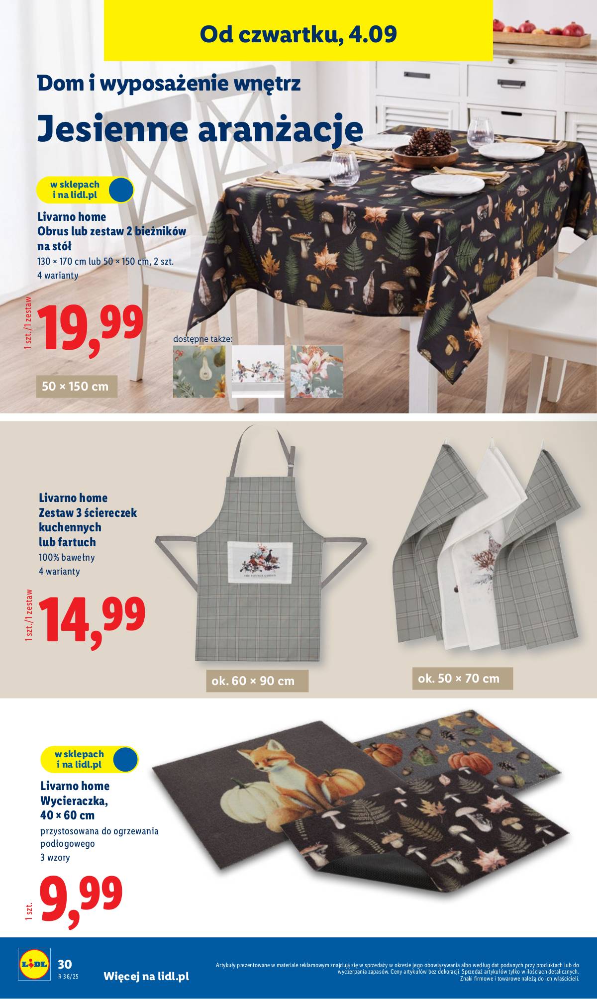 Lidl Lenkija - OFERTA WAŻNA OD 1.09 32 puslapis