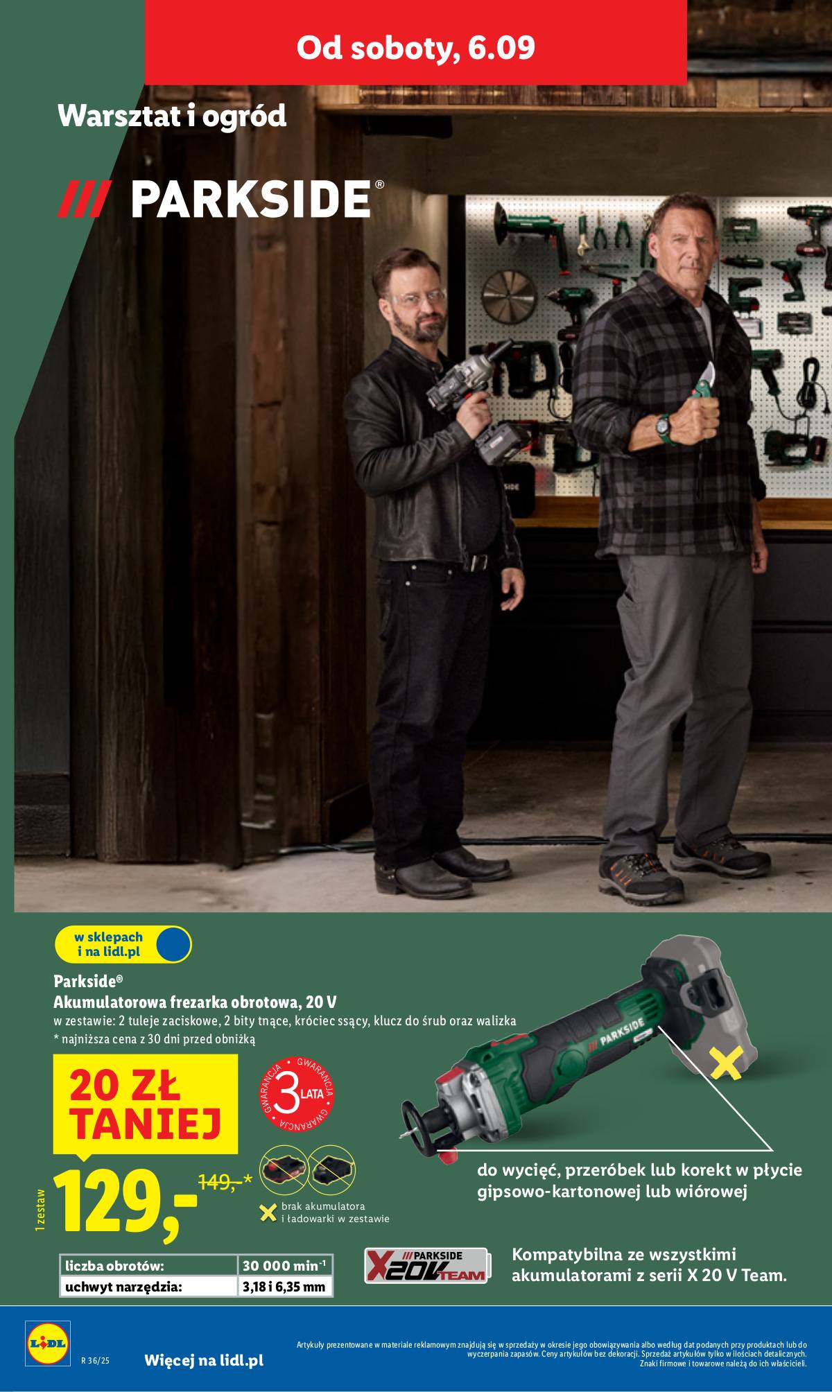 Lidl Lenkija - OFERTA WAŻNA OD 1.09 36 puslapis