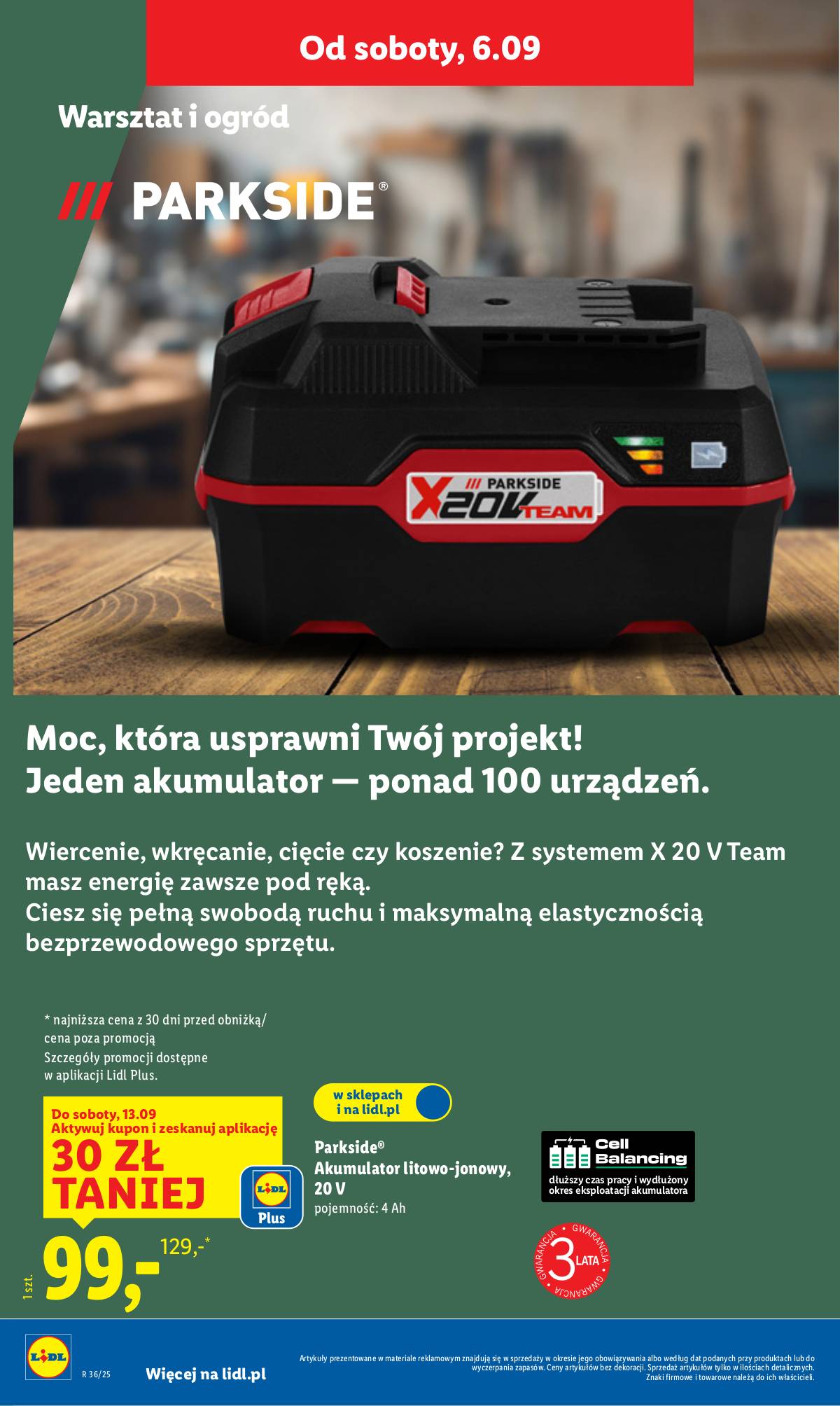 Lidl Lenkija - OFERTA WAŻNA OD 1.09 38 puslapis