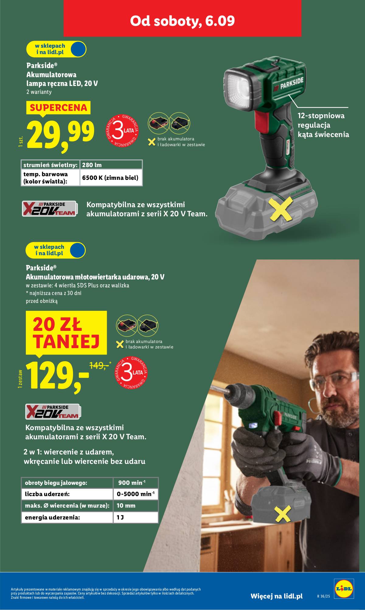 Lidl Lenkija - OFERTA WAŻNA OD 1.09 43 puslapis