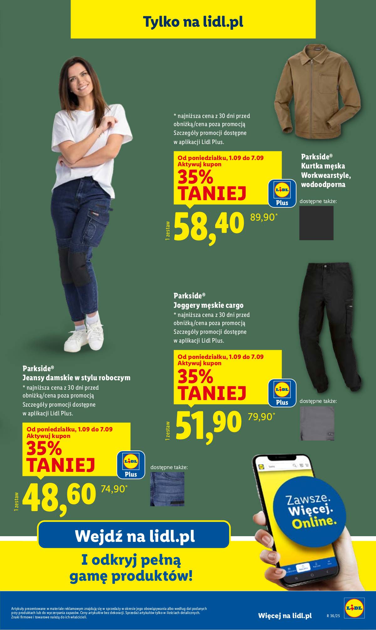 Lidl Lenkija - OFERTA WAŻNA OD 1.09 47 puslapis