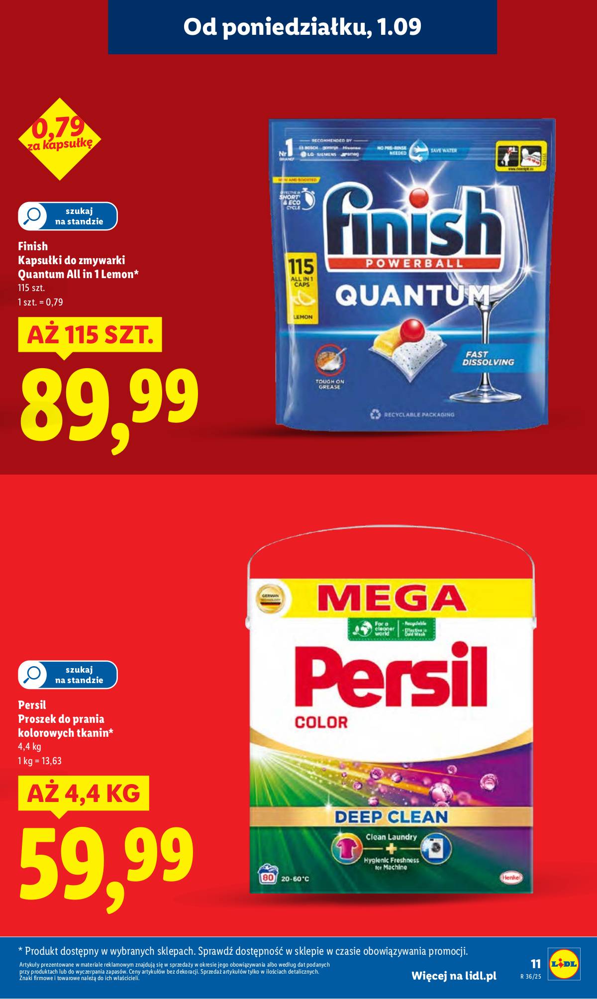 Lidl Lenkija - OFERTA WAŻNA OD 1.09 DO 3.09 11 puslapis