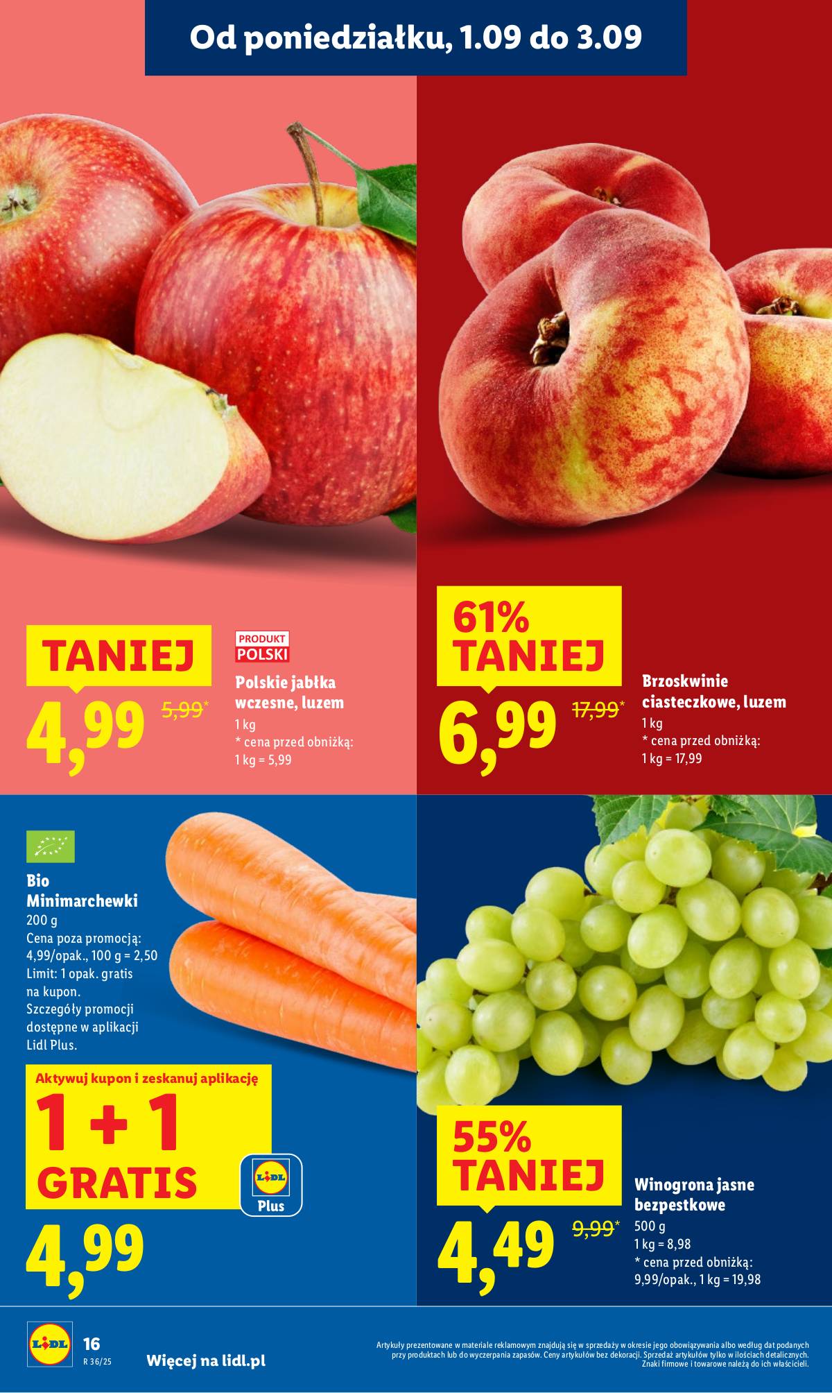 Lidl Lenkija - OFERTA WAŻNA OD 1.09 DO 3.09 20 puslapis
