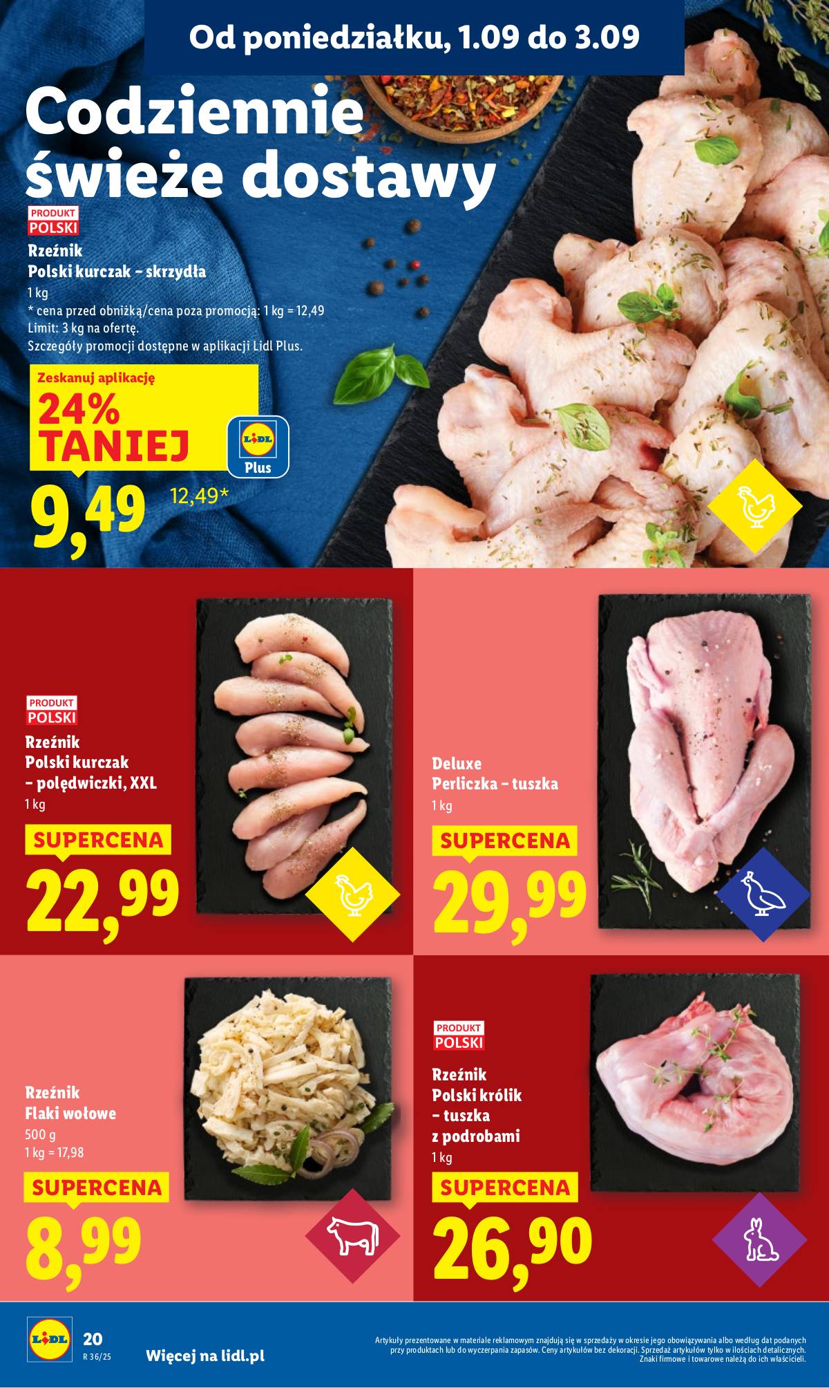 Lidl Lenkija - OFERTA WAŻNA OD 1.09 DO 3.09 24 puslapis