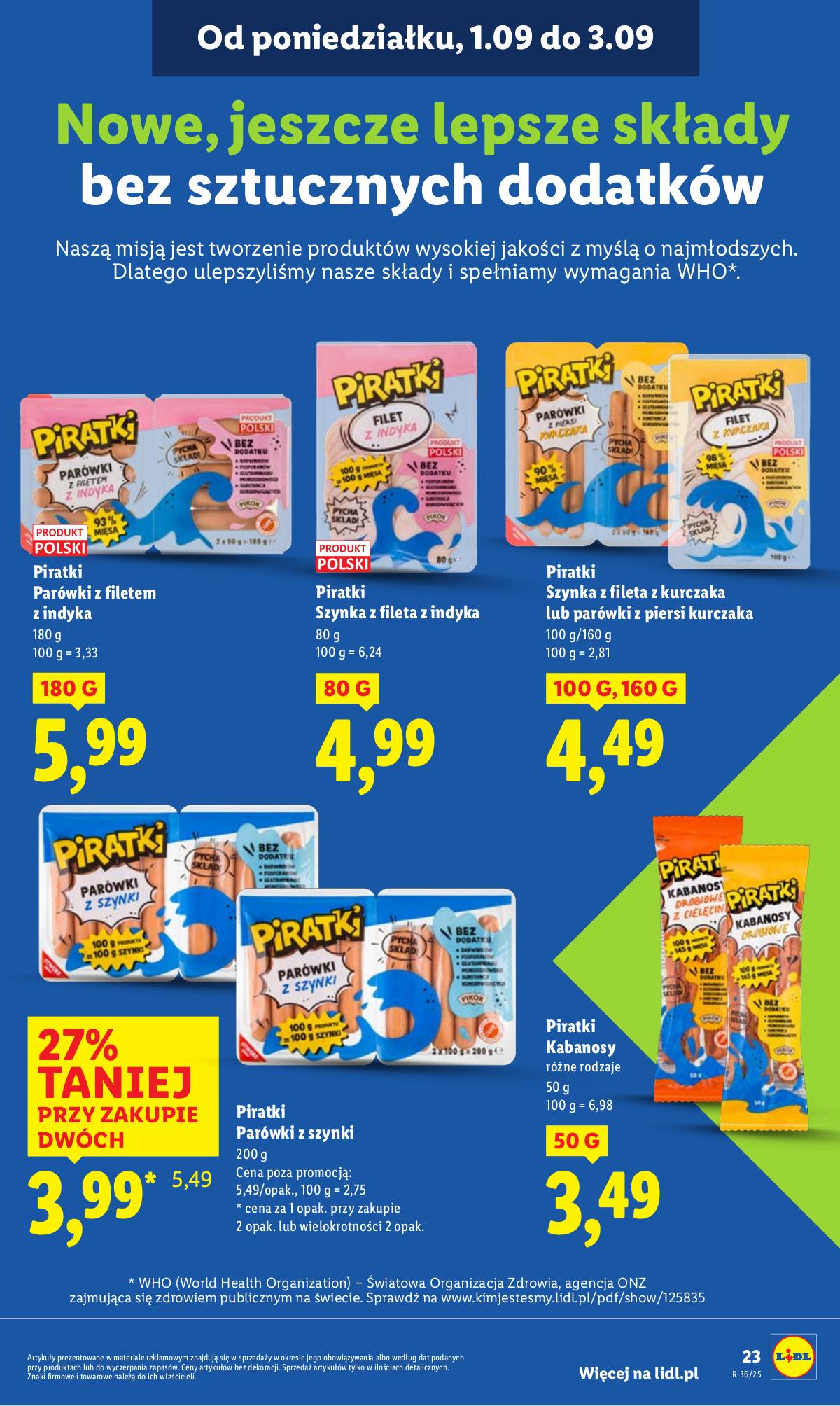 Lidl Lenkija - OFERTA WAŻNA OD 1.09 DO 3.09 27 puslapis