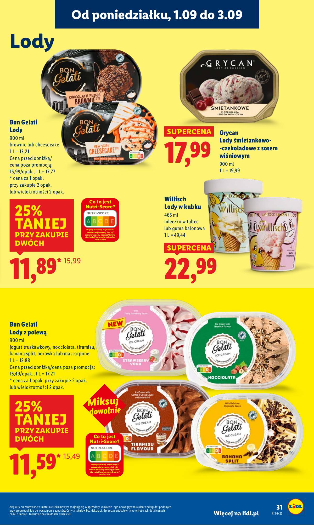 Lidl Lenkija - OFERTA WAŻNA OD 1.09 DO 3.09 35 puslapis