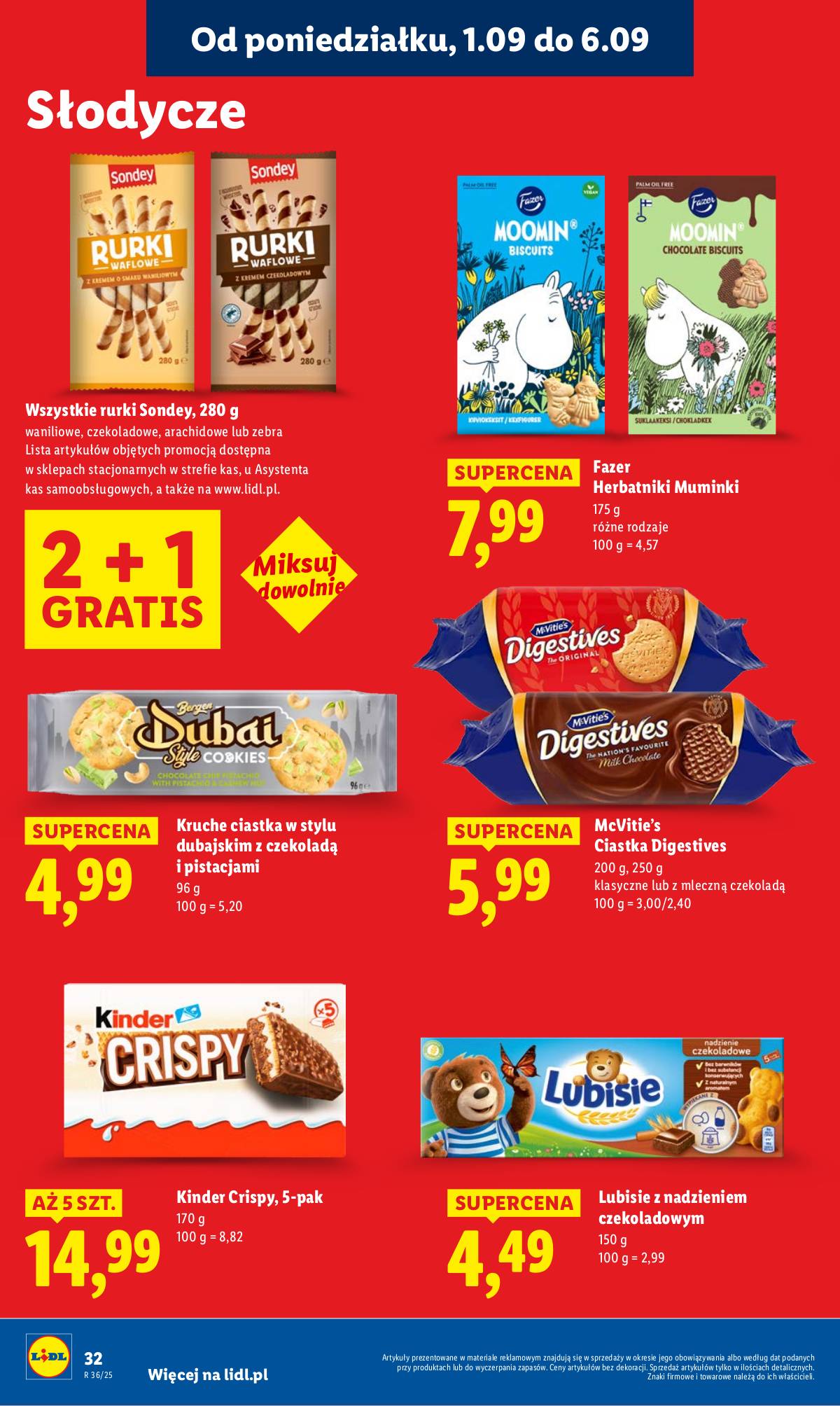 Lidl Lenkija - OFERTA WAŻNA OD 1.09 DO 3.09 36 puslapis