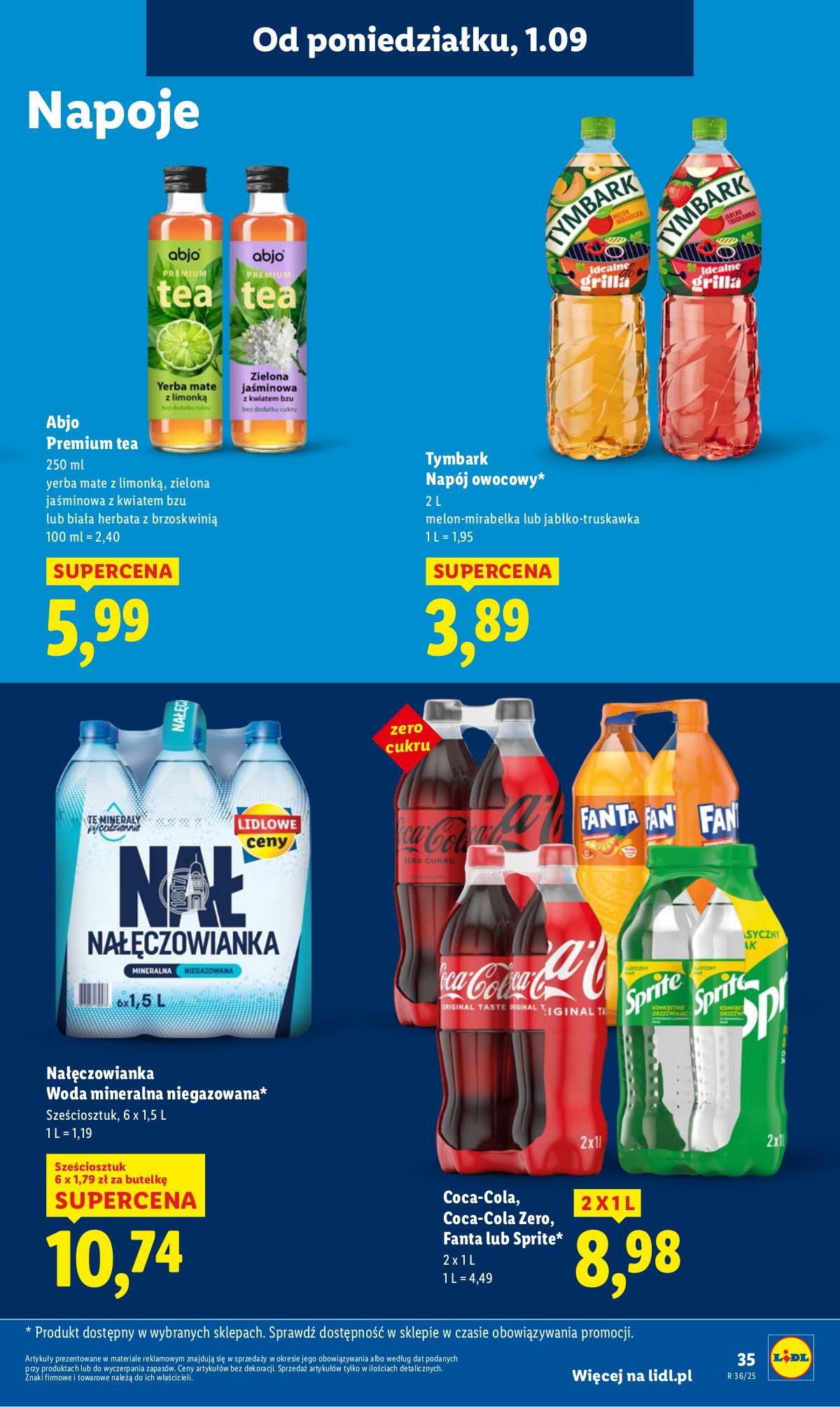 Lidl Lenkija - OFERTA WAŻNA OD 1.09 DO 3.09 39 puslapis