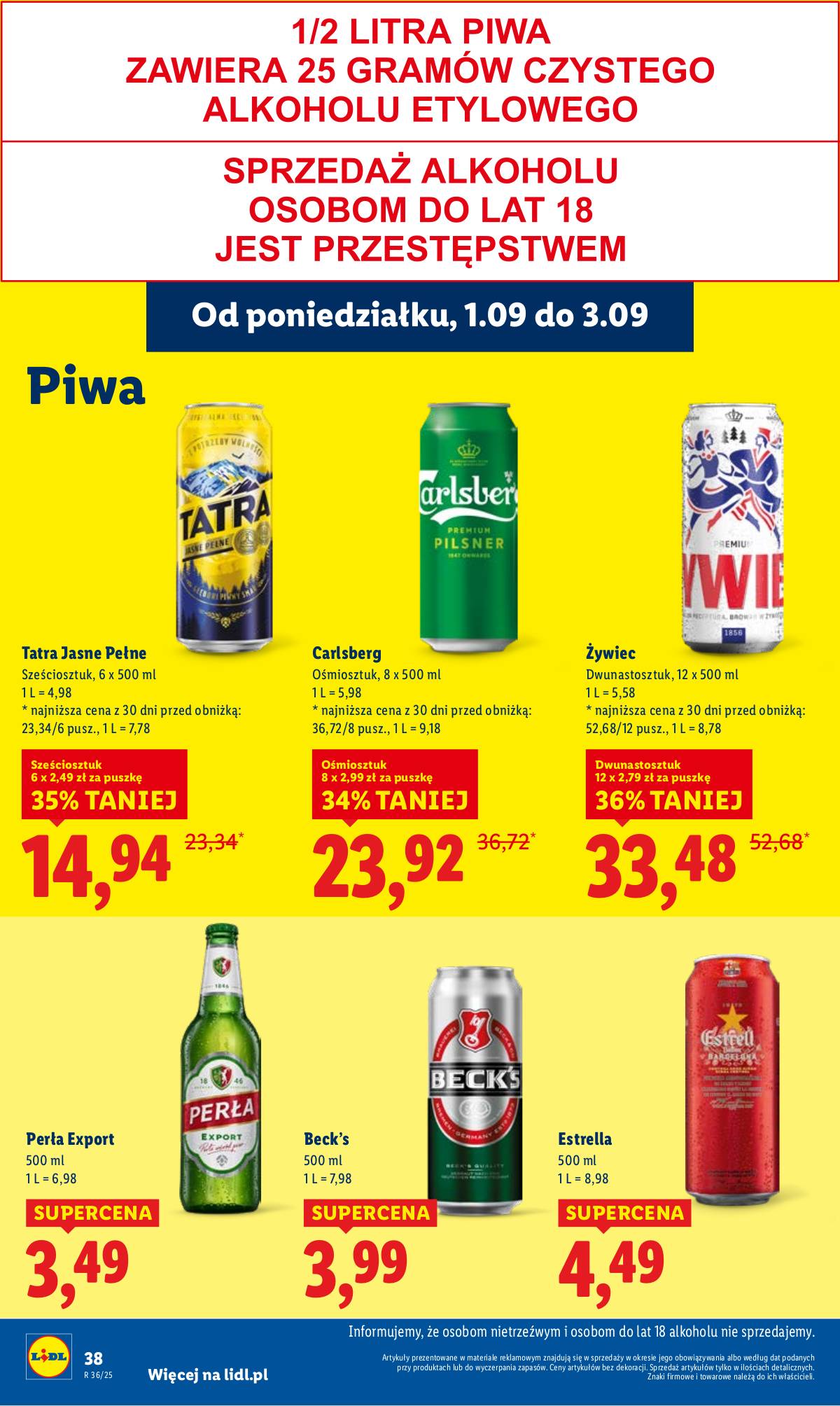 Lidl Lenkija - OFERTA WAŻNA OD 1.09 DO 3.09 44 puslapis